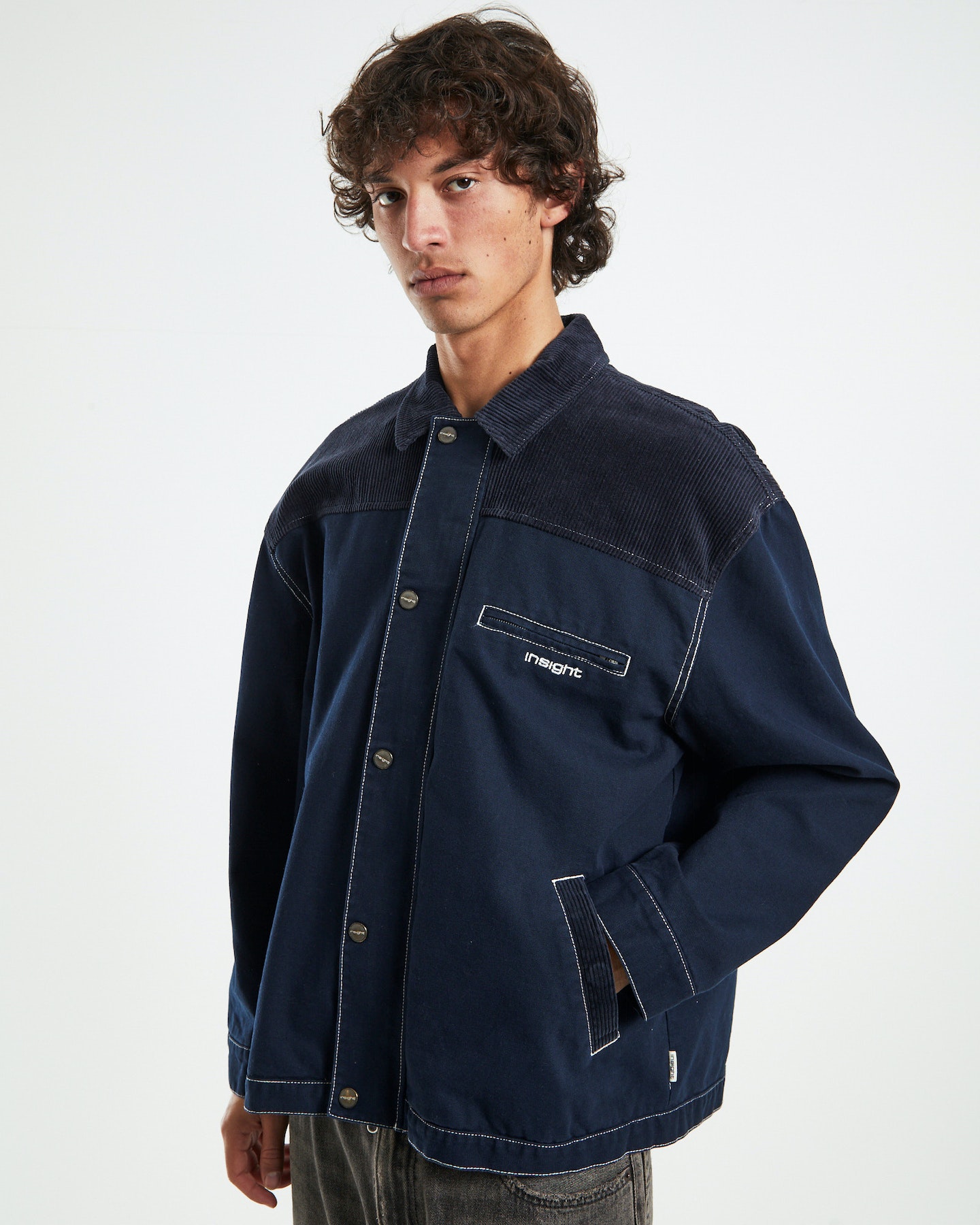 Insight Simmers Jacket - Navy | SurfStitch