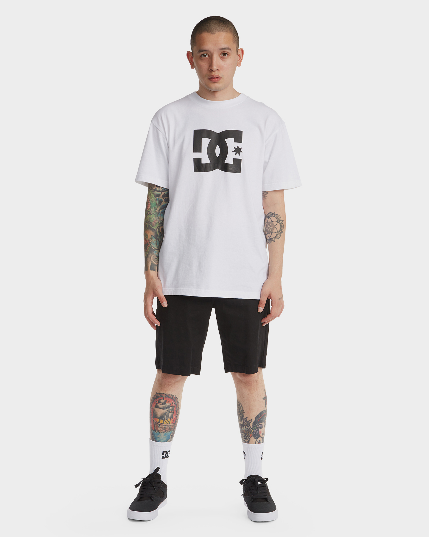 Dc Shoes Mens Worker Chino Walkshort - Black | SurfStitch