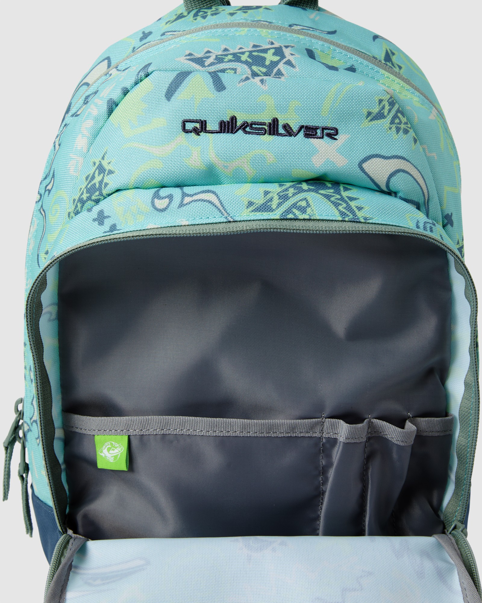 12L Pastel Turquoise - | SurfStitch Chomping Small Backpack Quiksilver