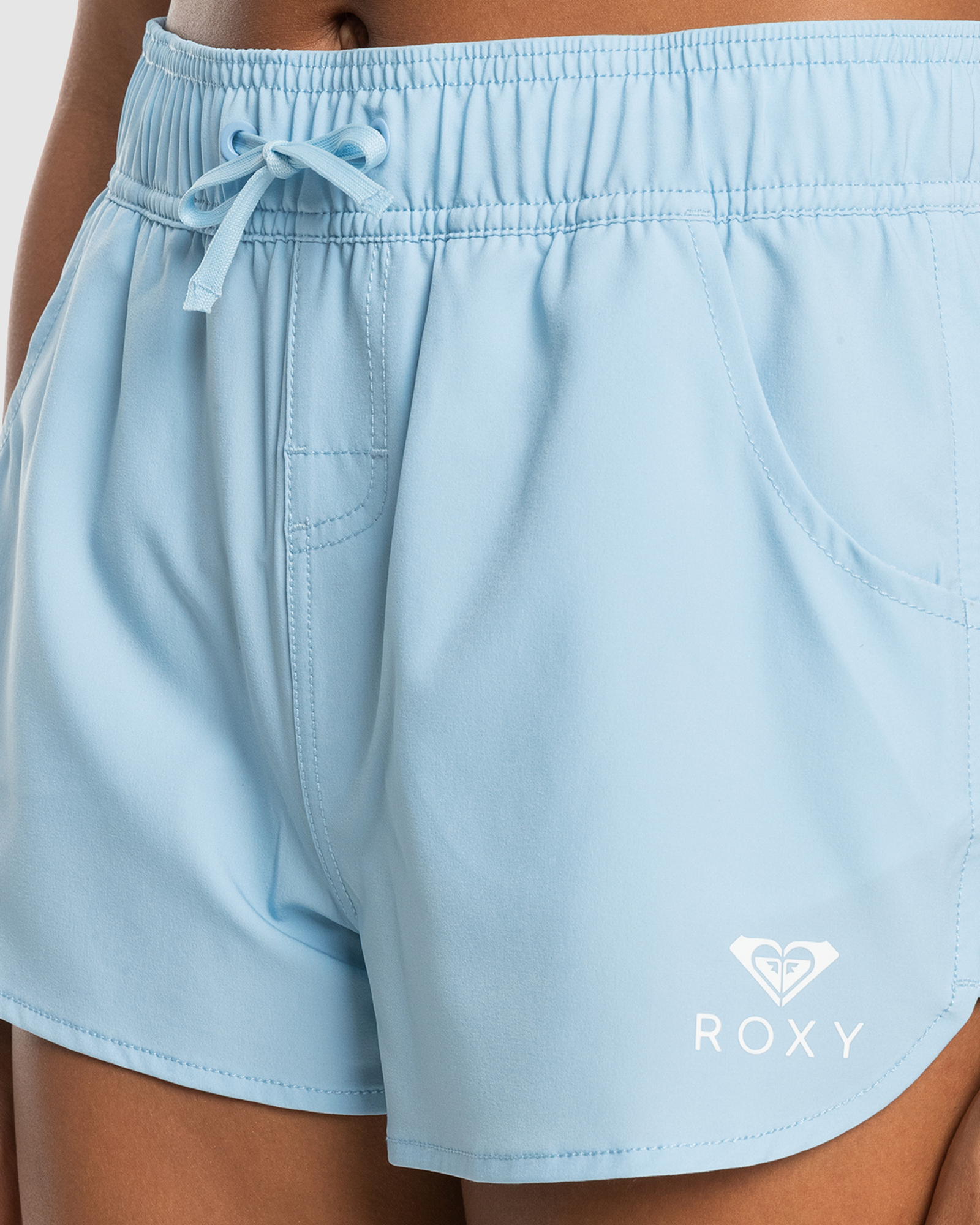 Roxy Womens Roxy Wave 2 Inch Board Shorts - Clear Sky | SurfStitch