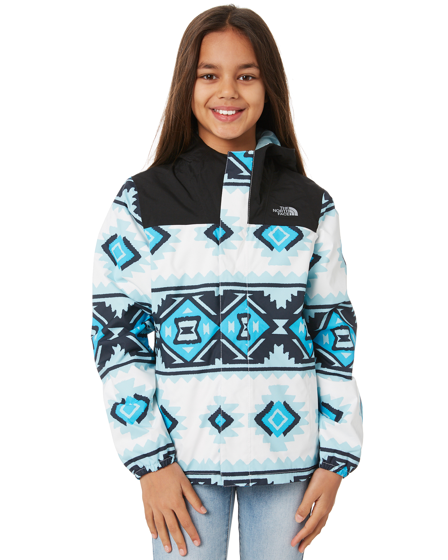north face girls resolve reflective jacket