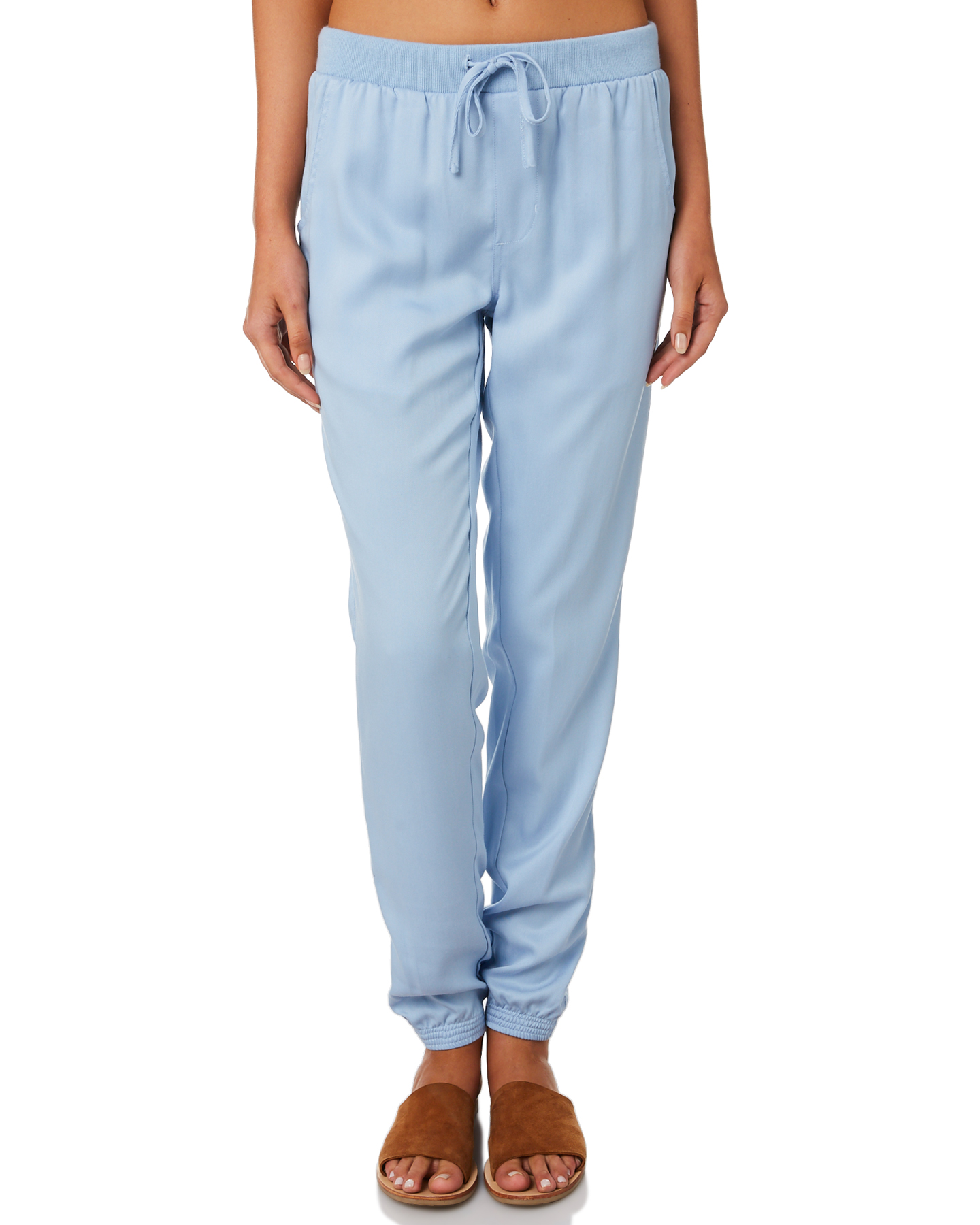 Swell Womens Weekender Pant - Chambray | SurfStitch