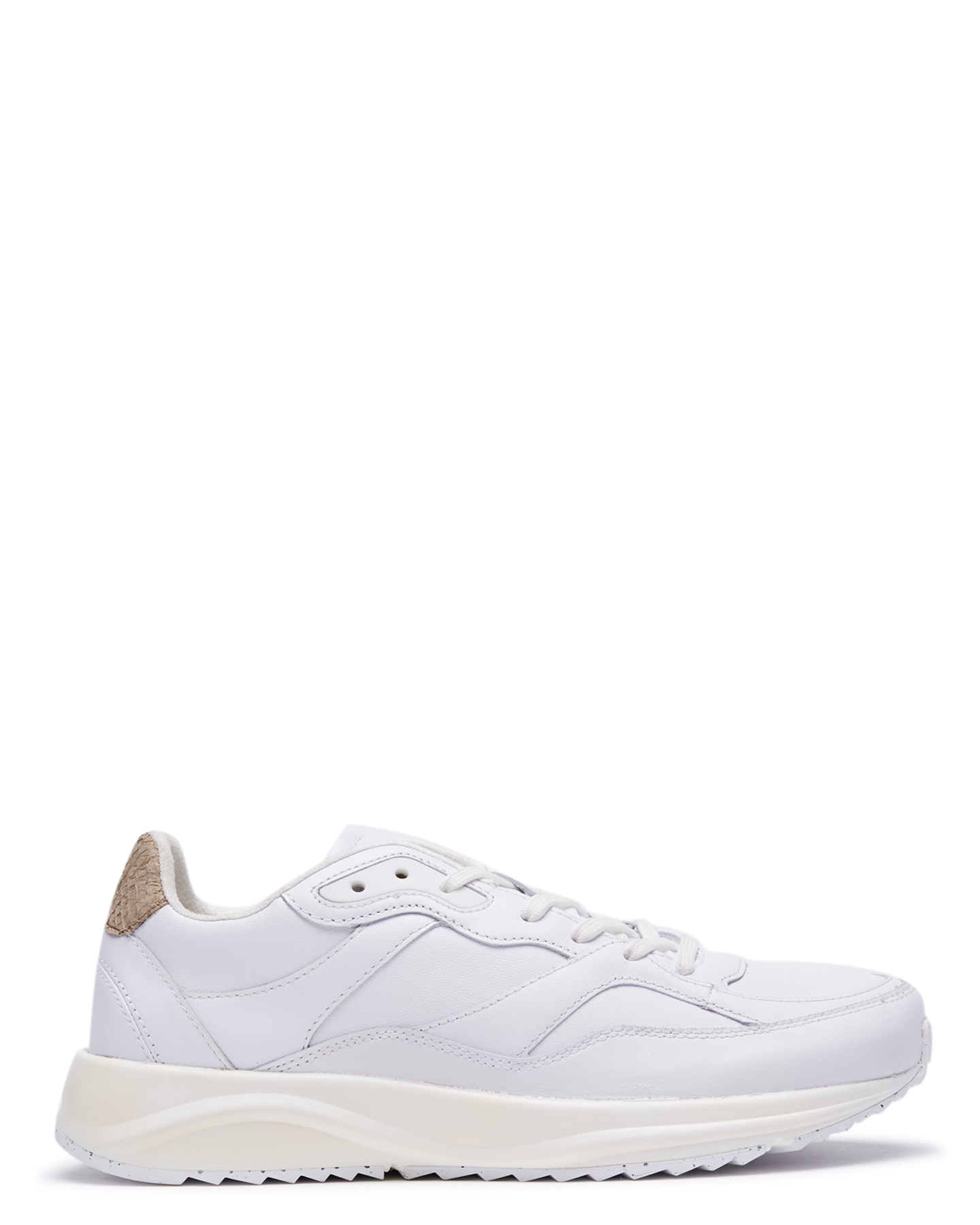 Woden Womens Sophie Leather Shoe - Bright White | SurfStitch