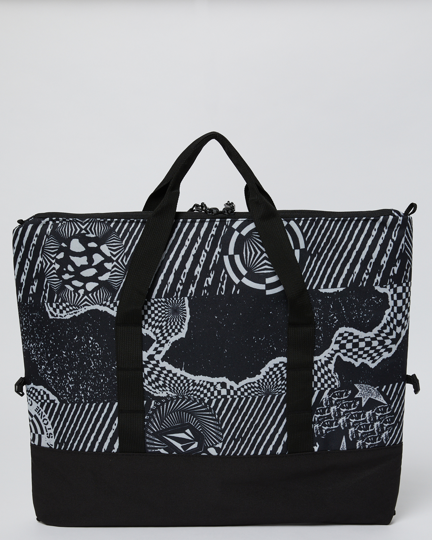 Volcom Out There 14 Can Cooler Black White SurfStitch
