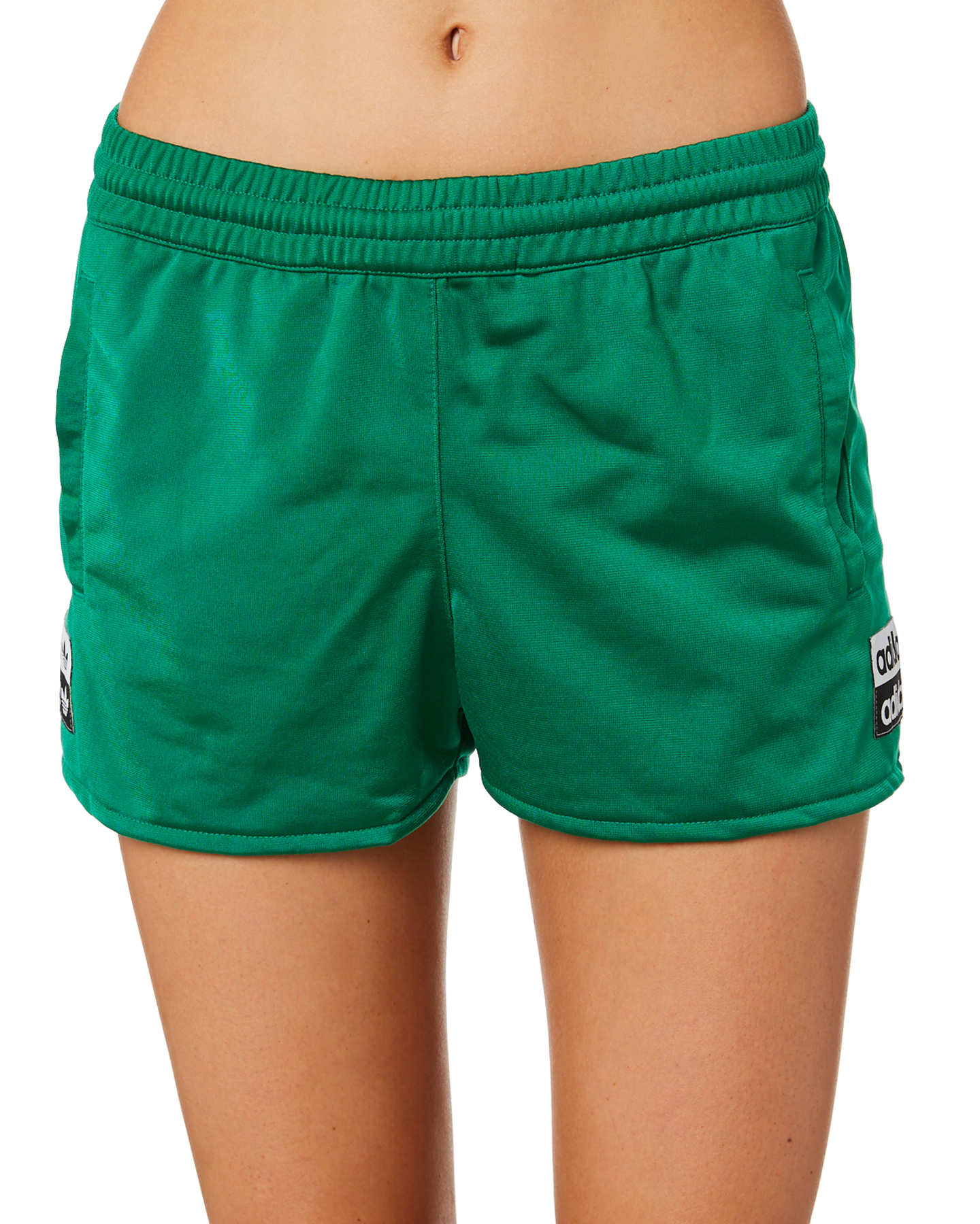 Adidas Adidas Tape Shorts - Bold Green | SurfStitch