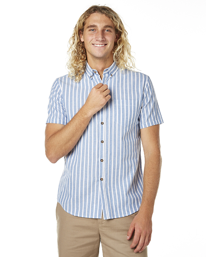 Vanishing Elephant Jonah Ss Mens Shirt - Holiday | SurfStitch