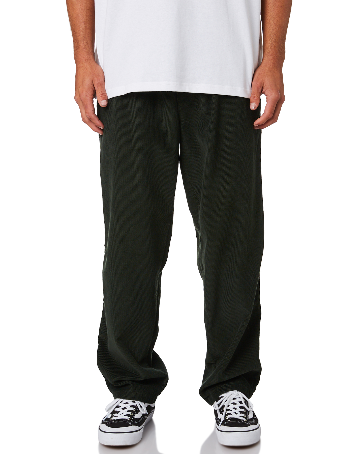 Polar Skate Co. Cord Surf Mens Pant - Dark Olive | SurfStitch