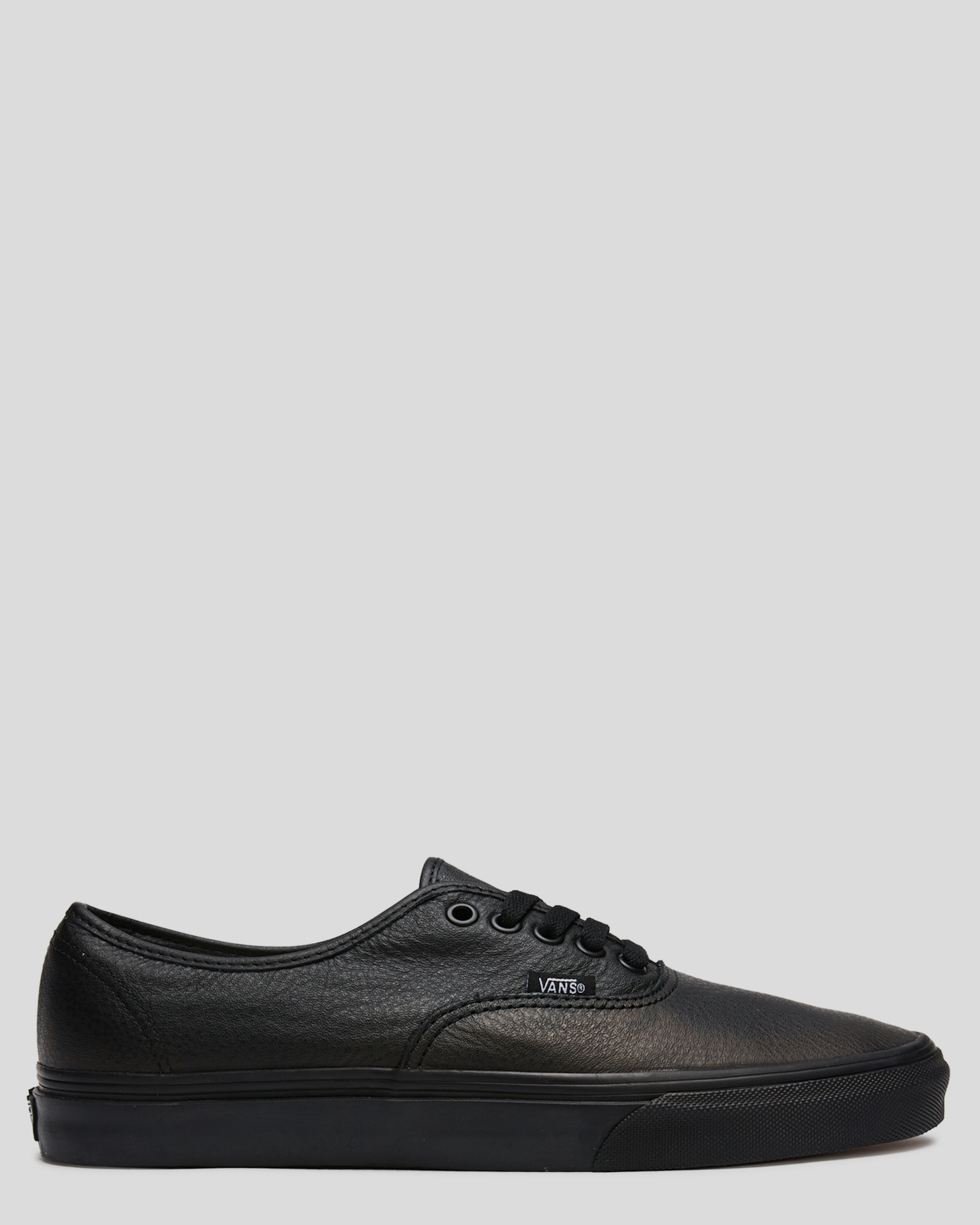 Ældre borgere Mold Bevidst Vans Authentic Leather - Black | SurfStitch