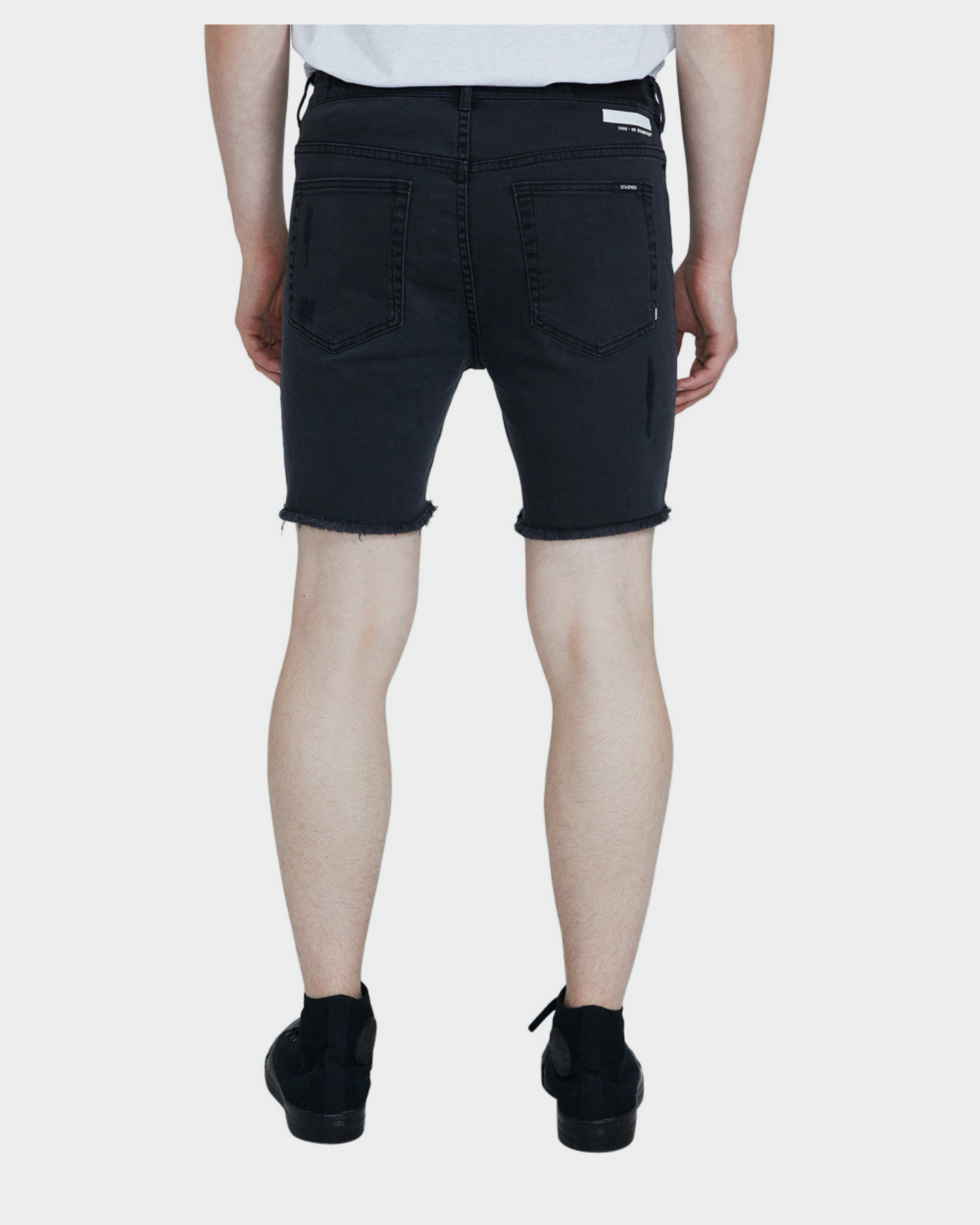 Standard Jean Co Em 2 Biker Shorts Base - Black | SurfStitch