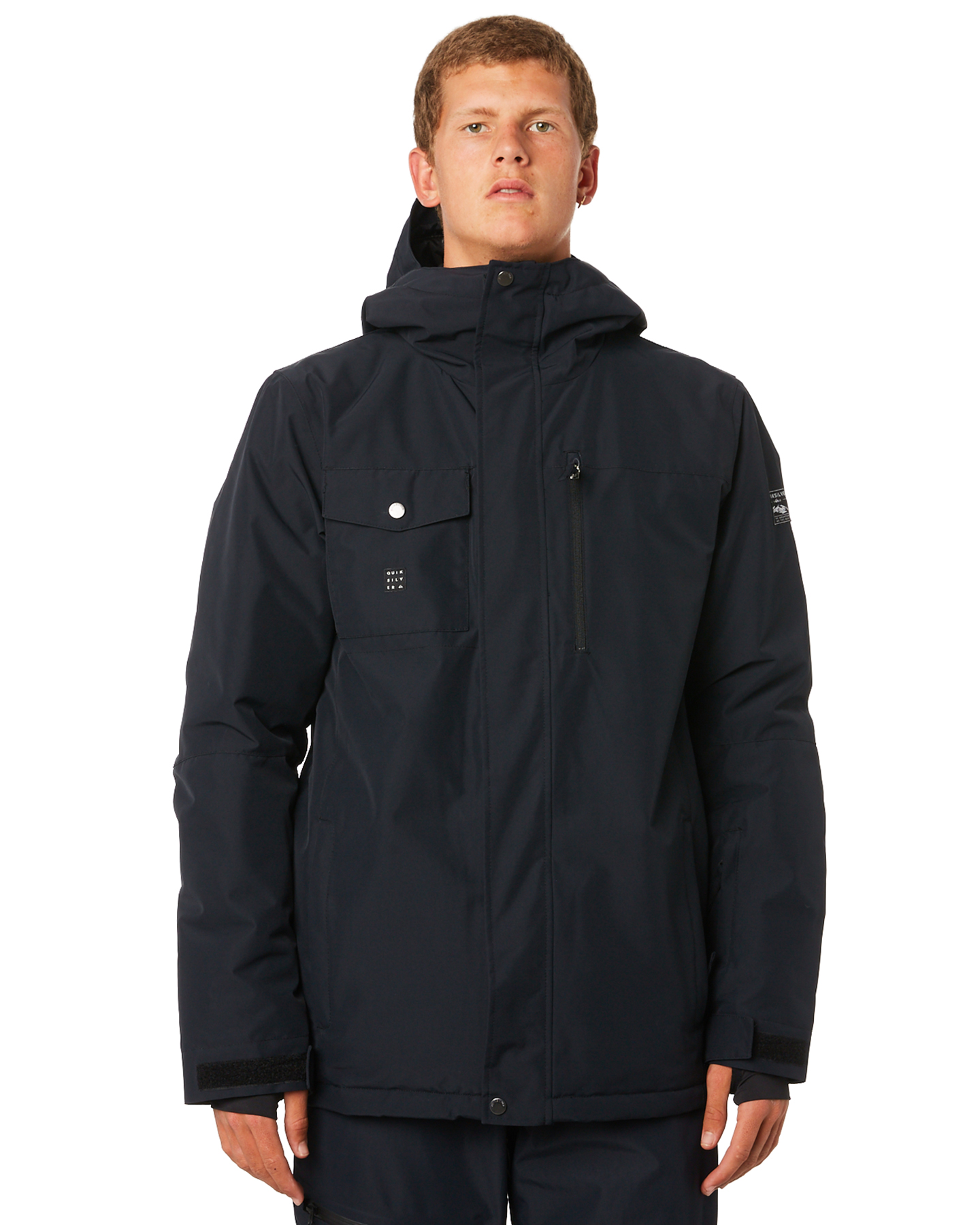 Quiksilver Mission Solid Jk - Black | SurfStitch