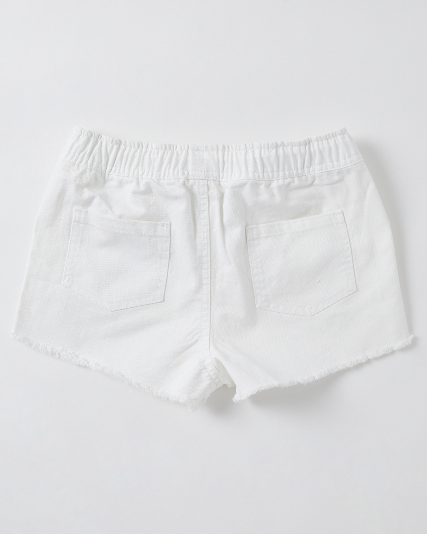 Swell Girls Andy Denim Short - Teens - Washed White | SurfStitch