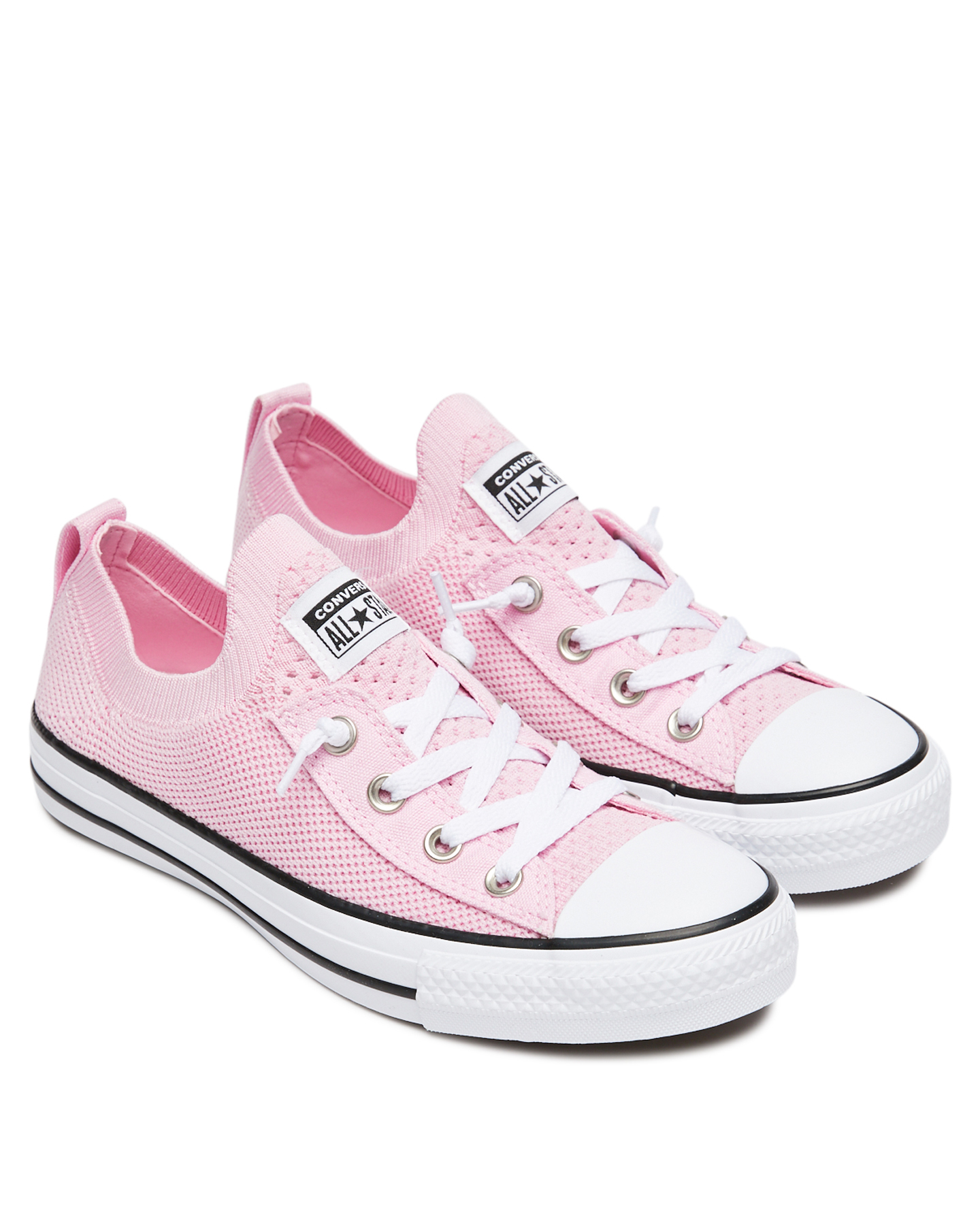 Converse Womens All Star Shoreline Knit Shoe Pink Glaze Surfstitch