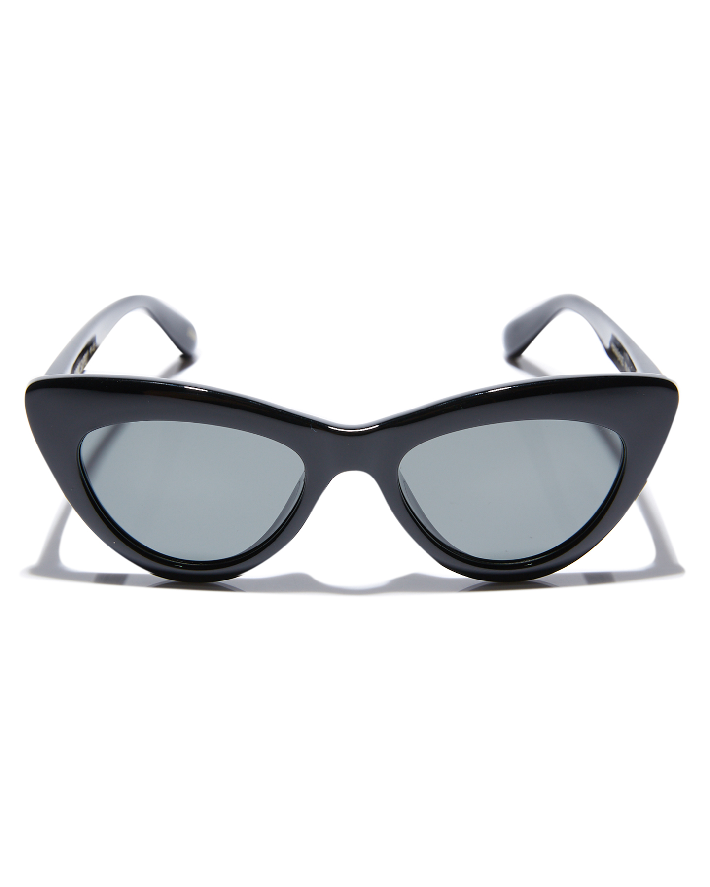 Local Supply Marina Sunglasses - Polished Black | SurfStitch