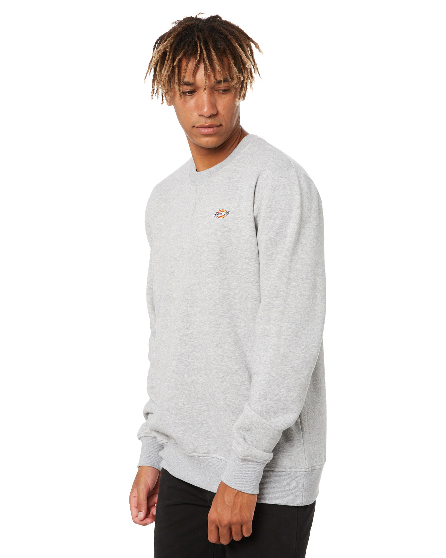 Dickies H.S Rockwood Mens Crew Neck Sweater - Grey Marle | SurfStitch