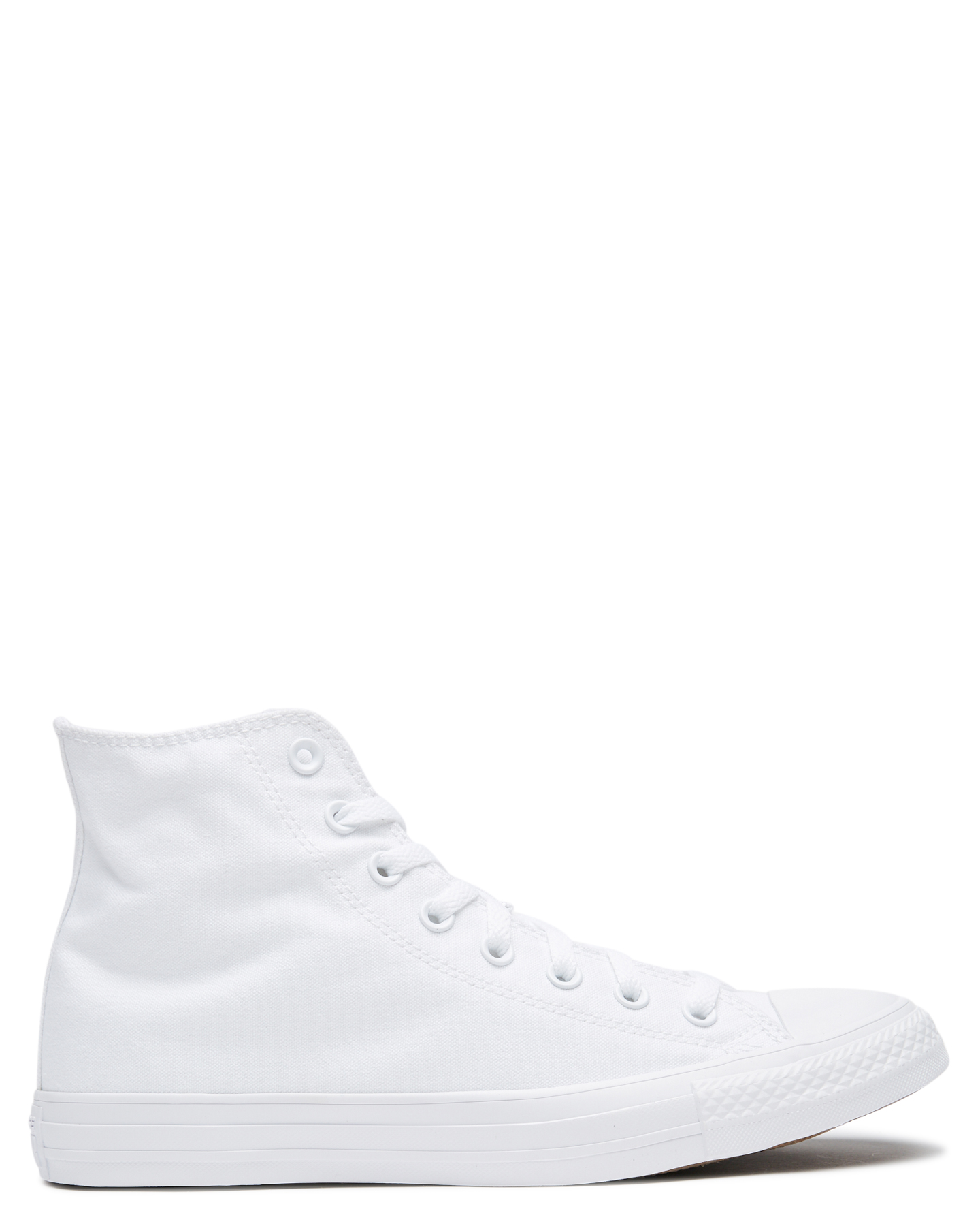 Converse Mens Chuck Taylor All Star Hi Shoe - White Monochrome | SurfStitch
