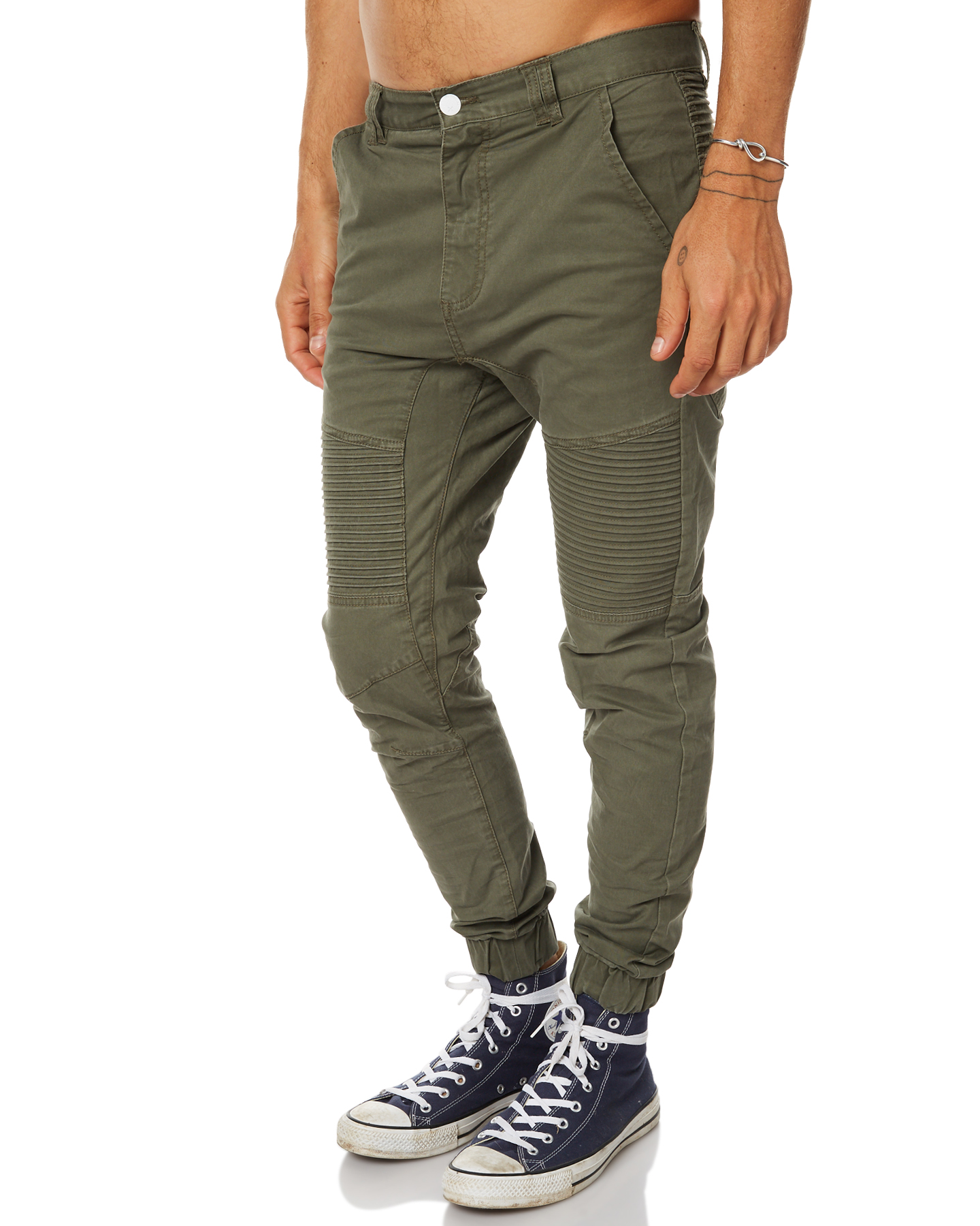 Nena And Pasadena Destroyer Mens Jogger Pant - Apache Green | SurfStitch