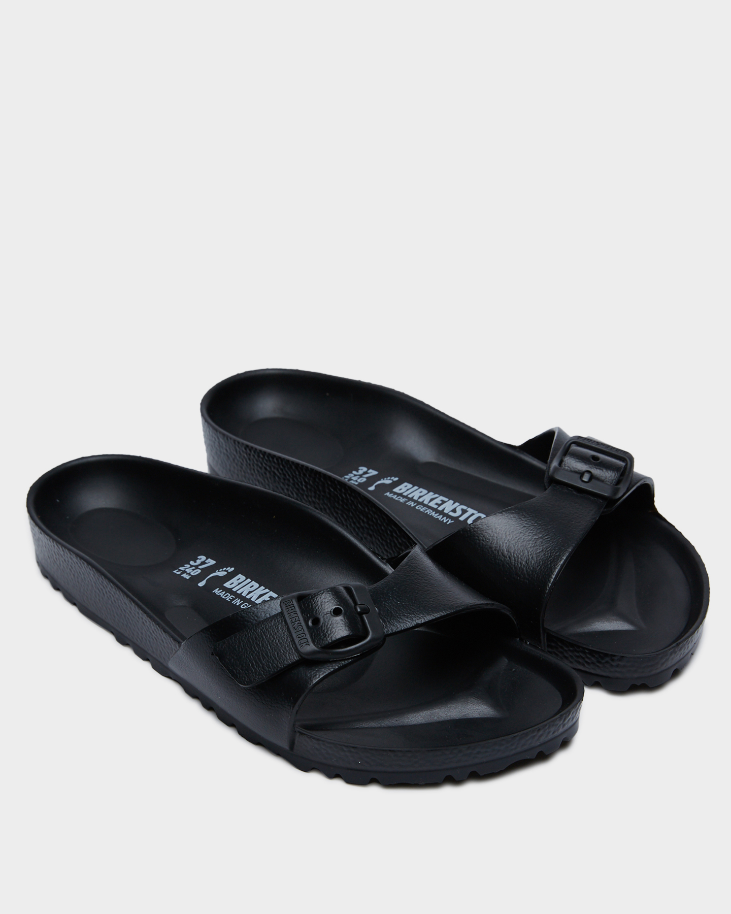 black foam birkenstocks