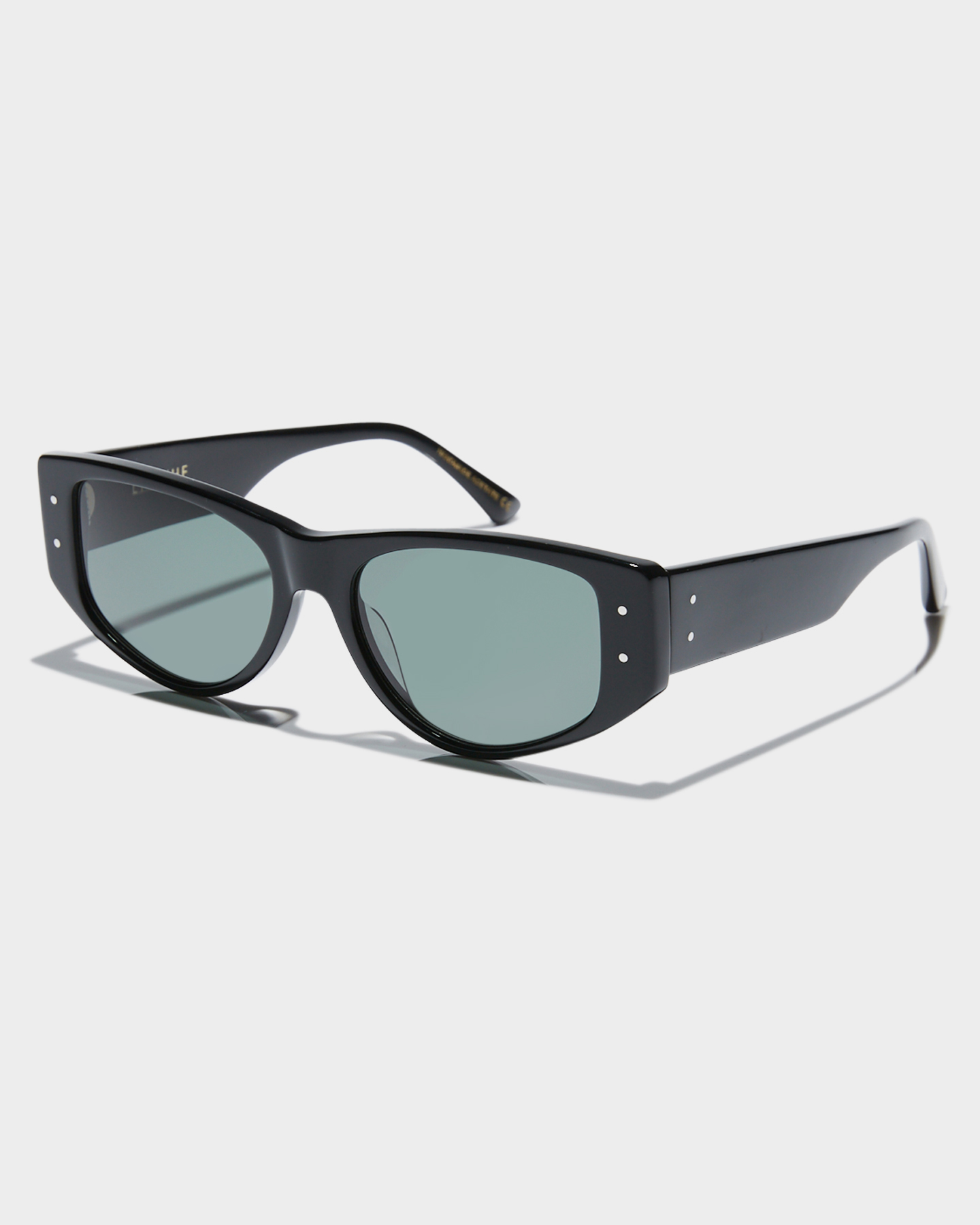 Epokhe Eno Sunglasses - Black Polished Green | SurfStitch