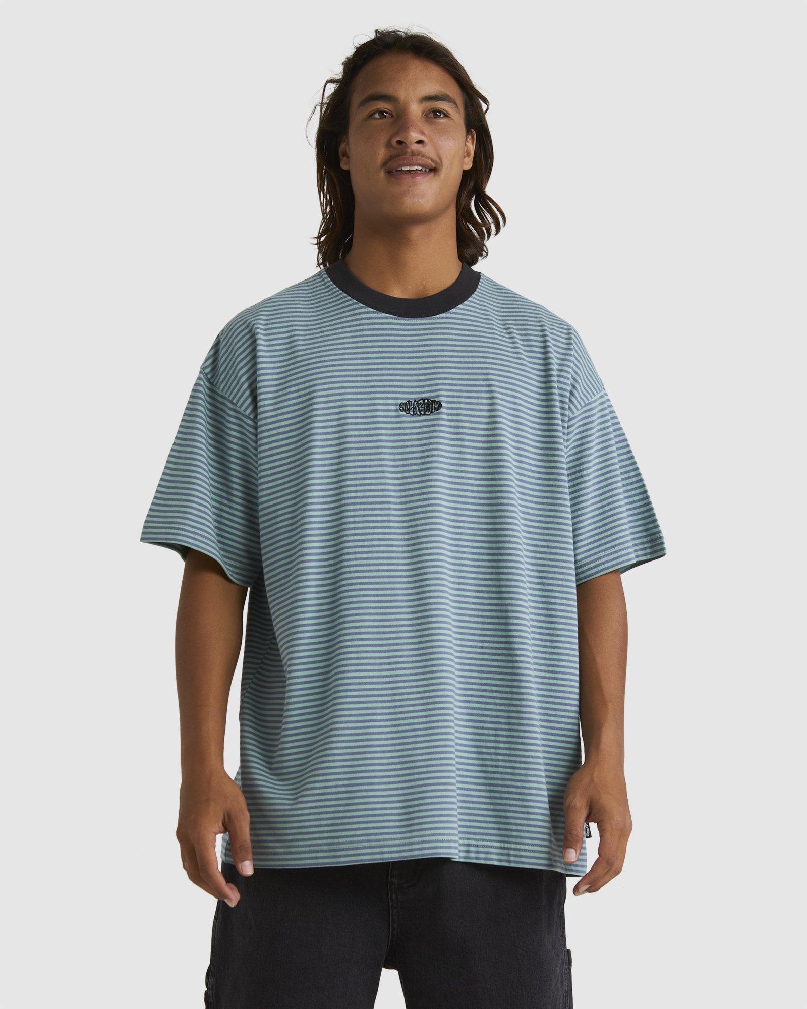 Billabong Absense Stripe Tee North Sea SurfStitch