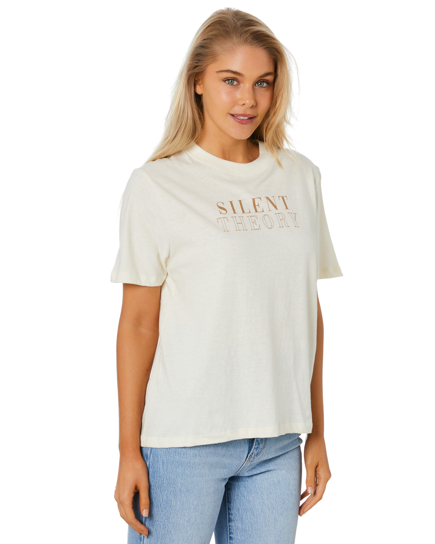 Silent Theory Monument Tee - Natural | SurfStitch