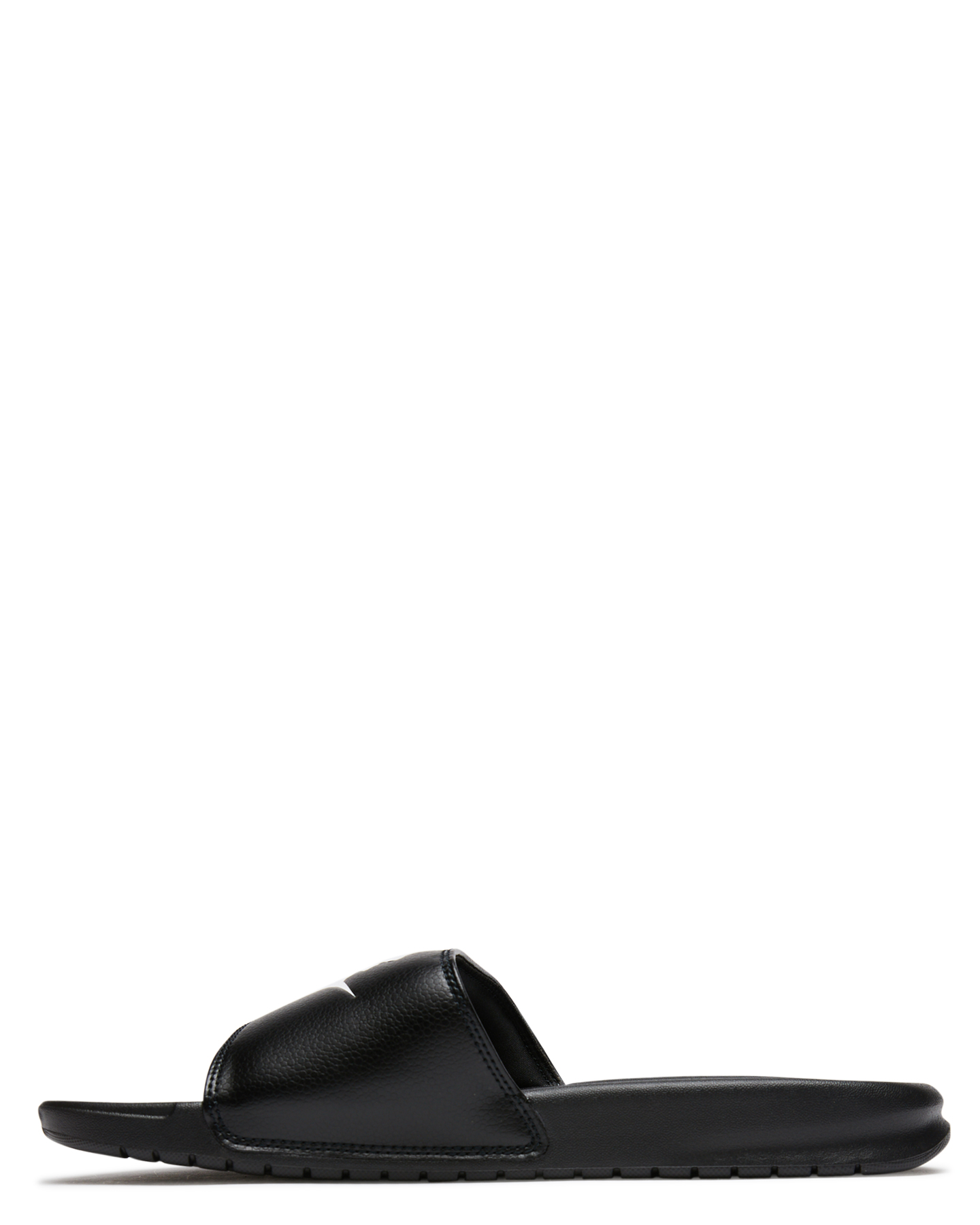Nike Benassi Just Do It Slide - Black White | SurfStitch