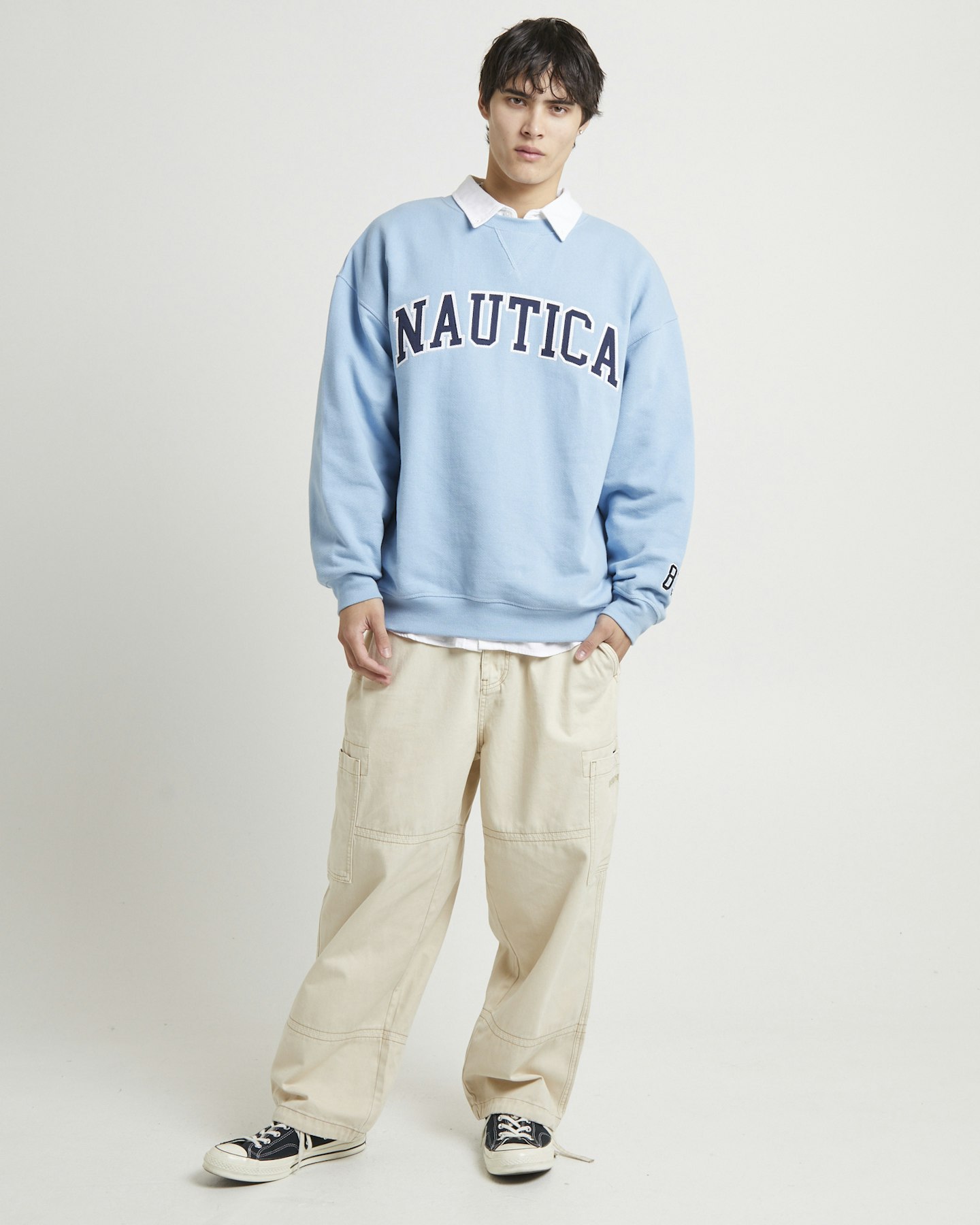 Nautica Gamma Sweatshirt Blue SurfStitch
