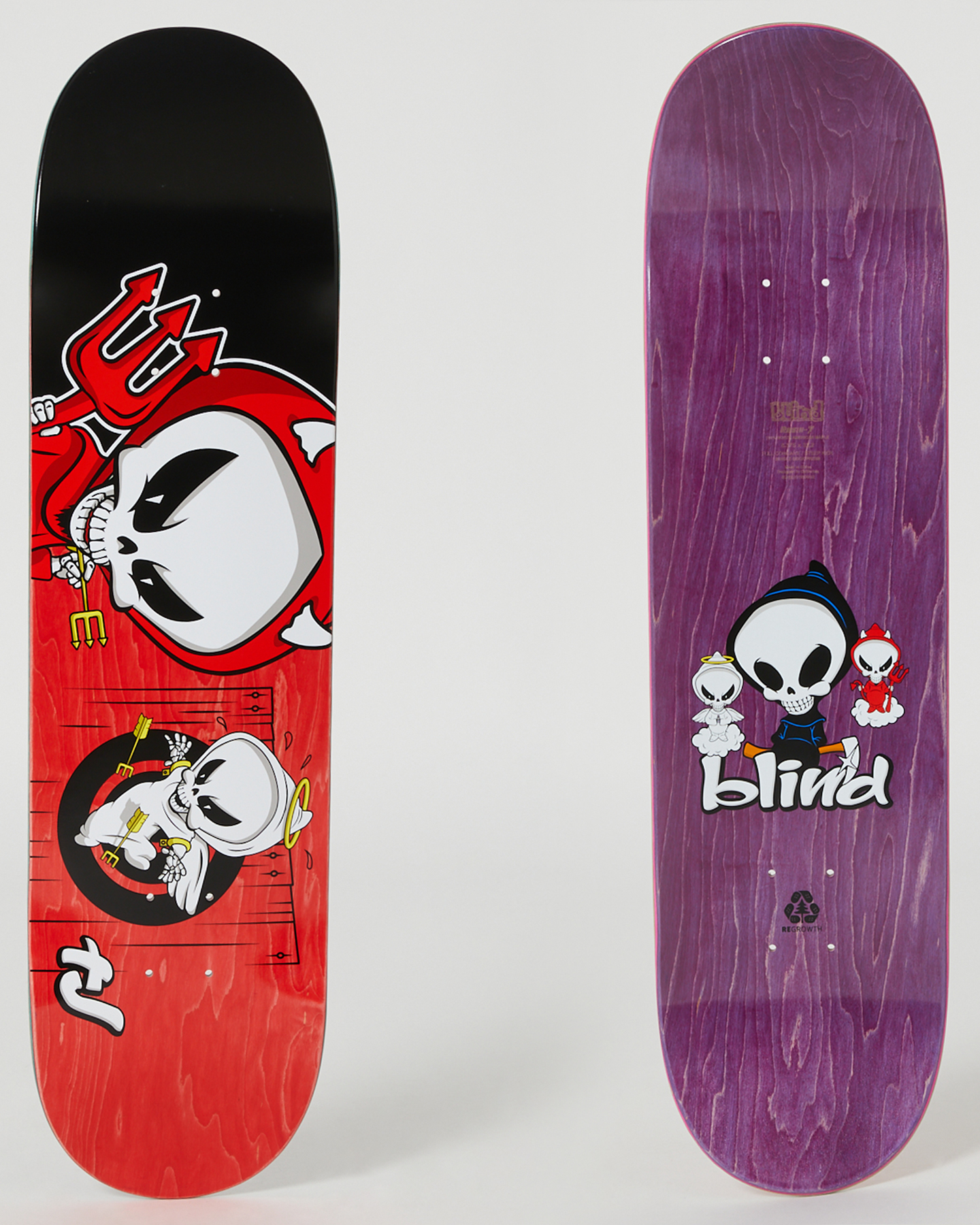 Ja spelen Humoristisch Blind Reaper Vs Reaper R7 8 375 Inch Skateboard Deck - Tj Rogers |  SurfStitch