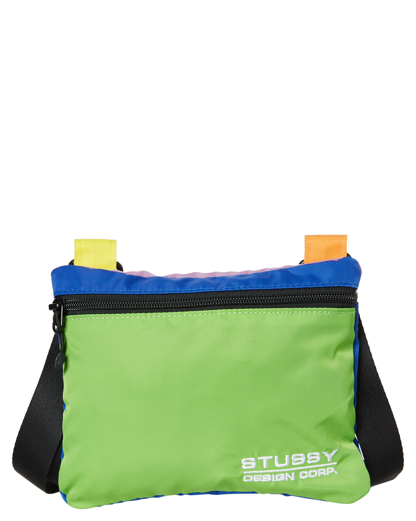 multi coloured shoulder bag