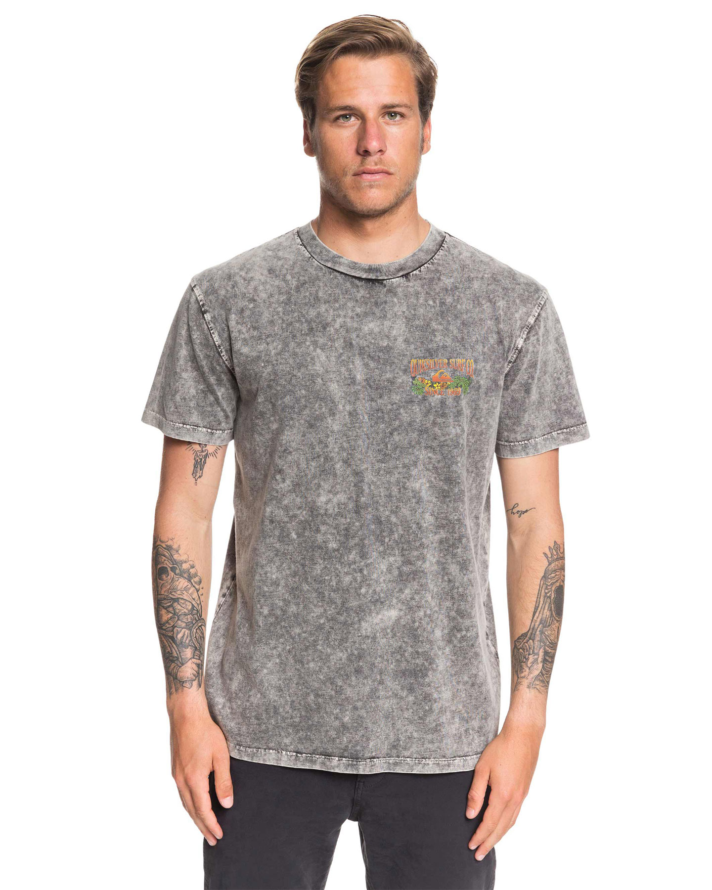 Quiksilver Mens Lennox Guy T Shirt - Black | SurfStitch
