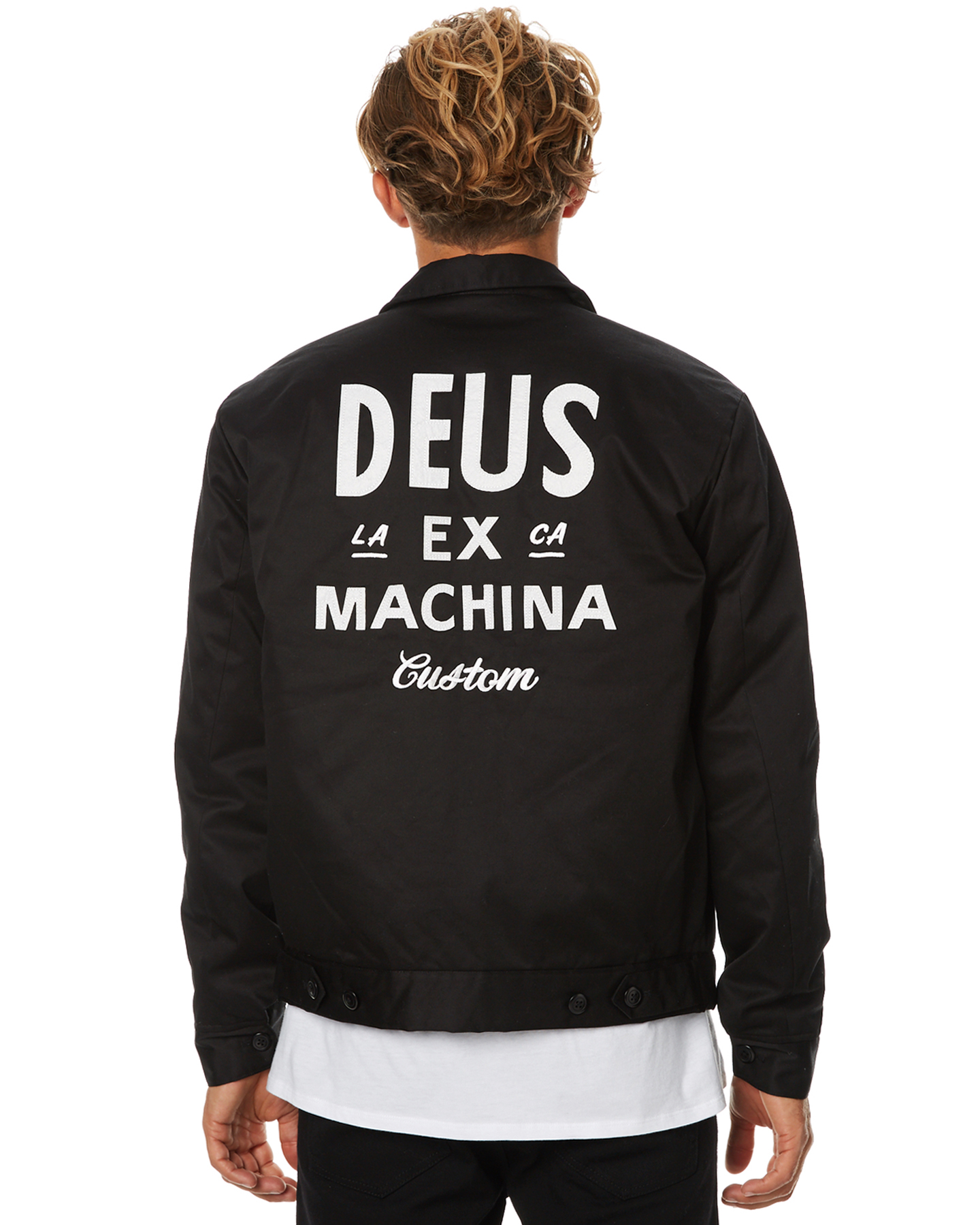  Deus Ex  Machina Workwear Jacket  Black SurfStitch