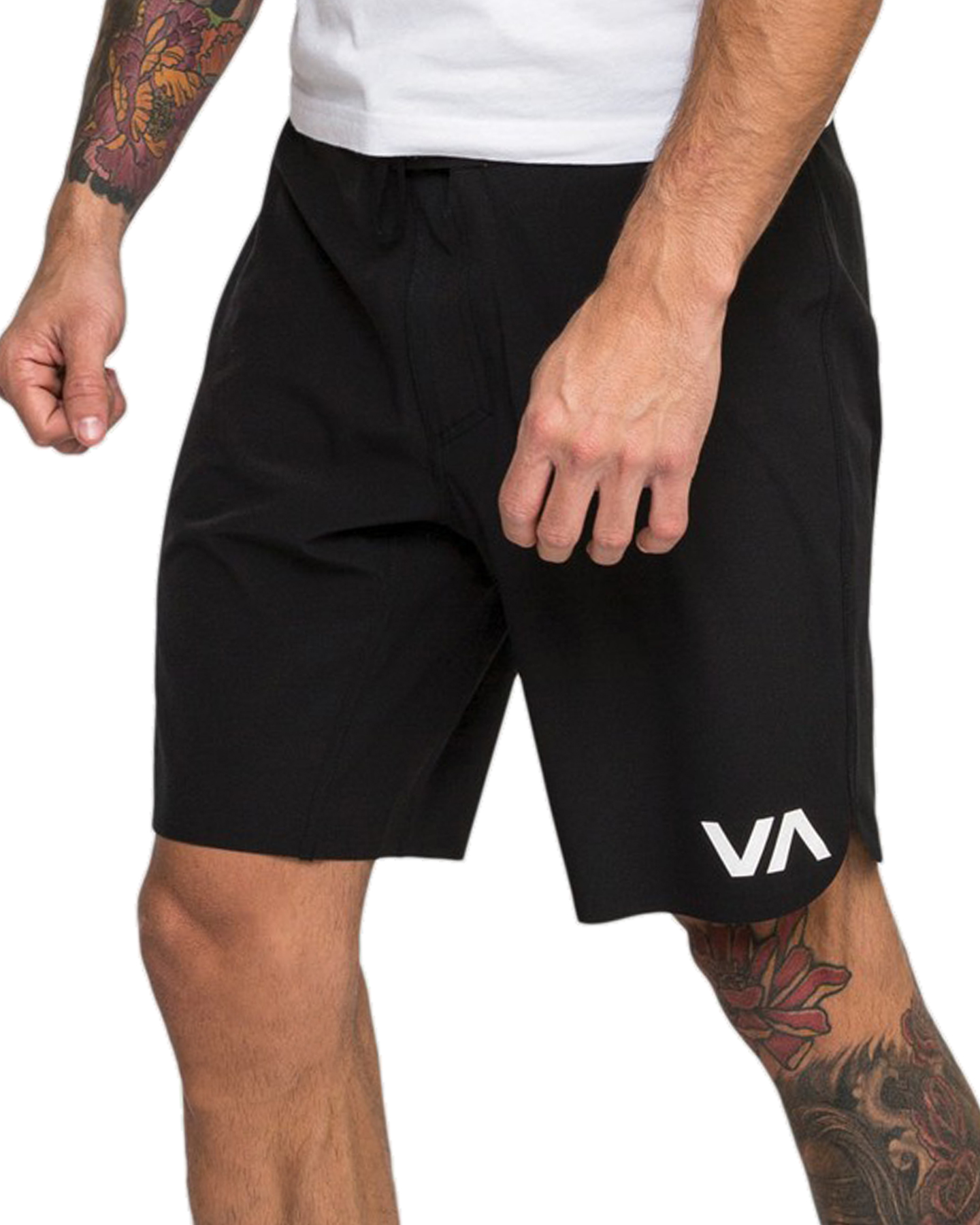 Rvca Train W Liner Mens Short - Black | SurfStitch