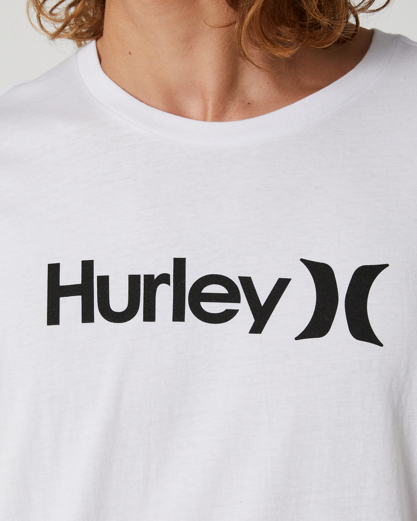 Hurley Evd Wsh Core Oao Solid Mens Tee - White
