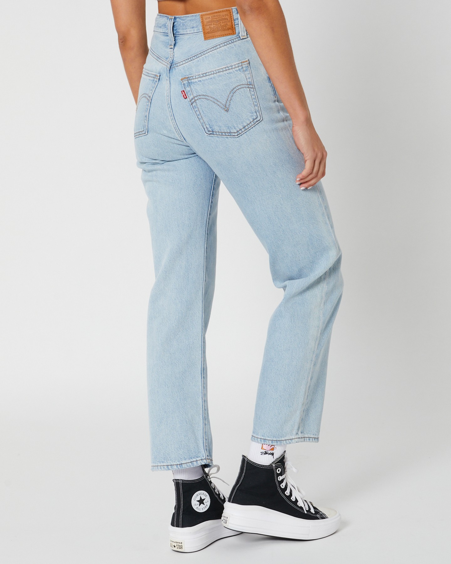 Levi's Ribcage Straight Ankle Jean - Middle Road | SurfStitch