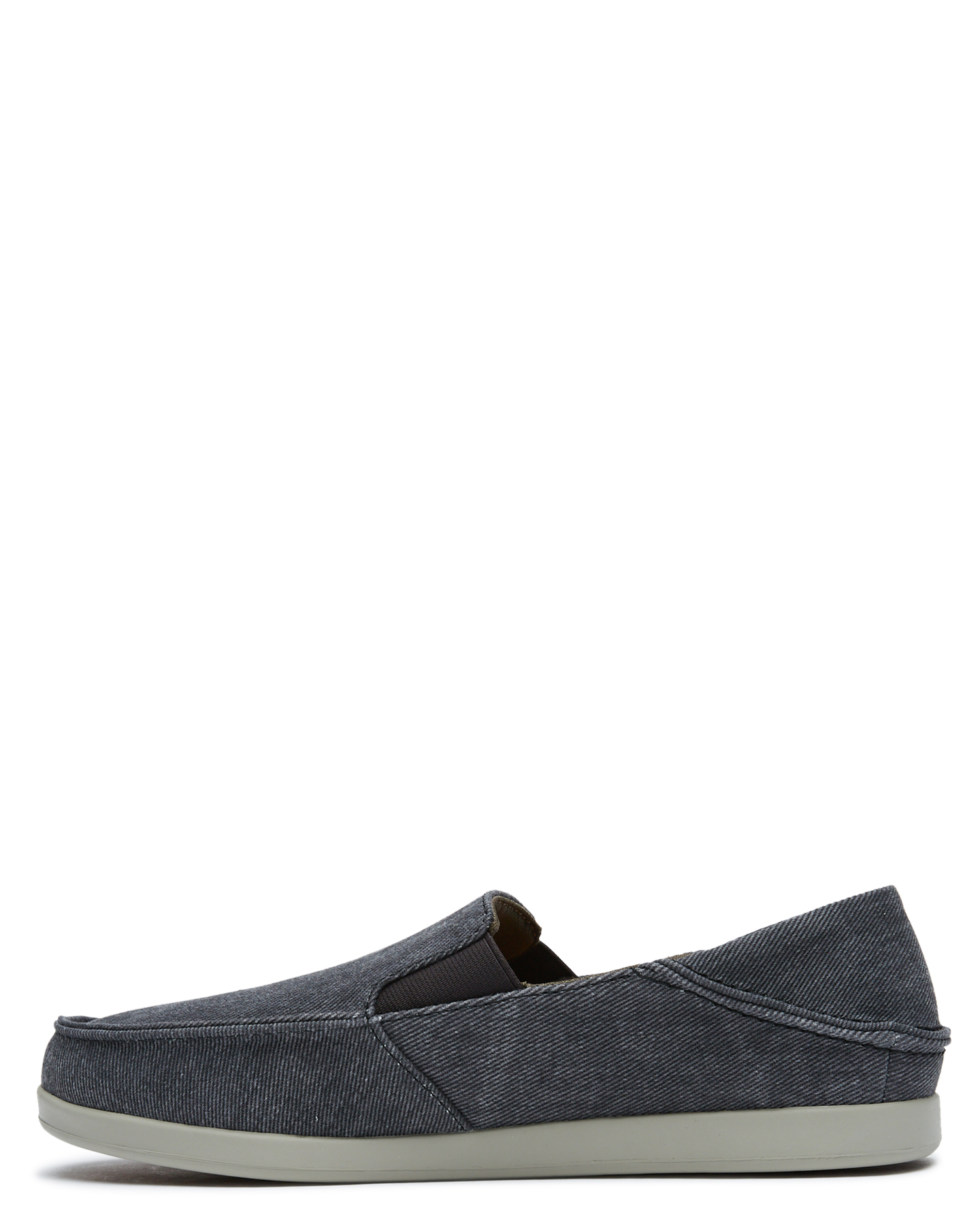 Reef Mens Cushion Matey Washed Canvas Shoe - Lava Rock | SurfStitch