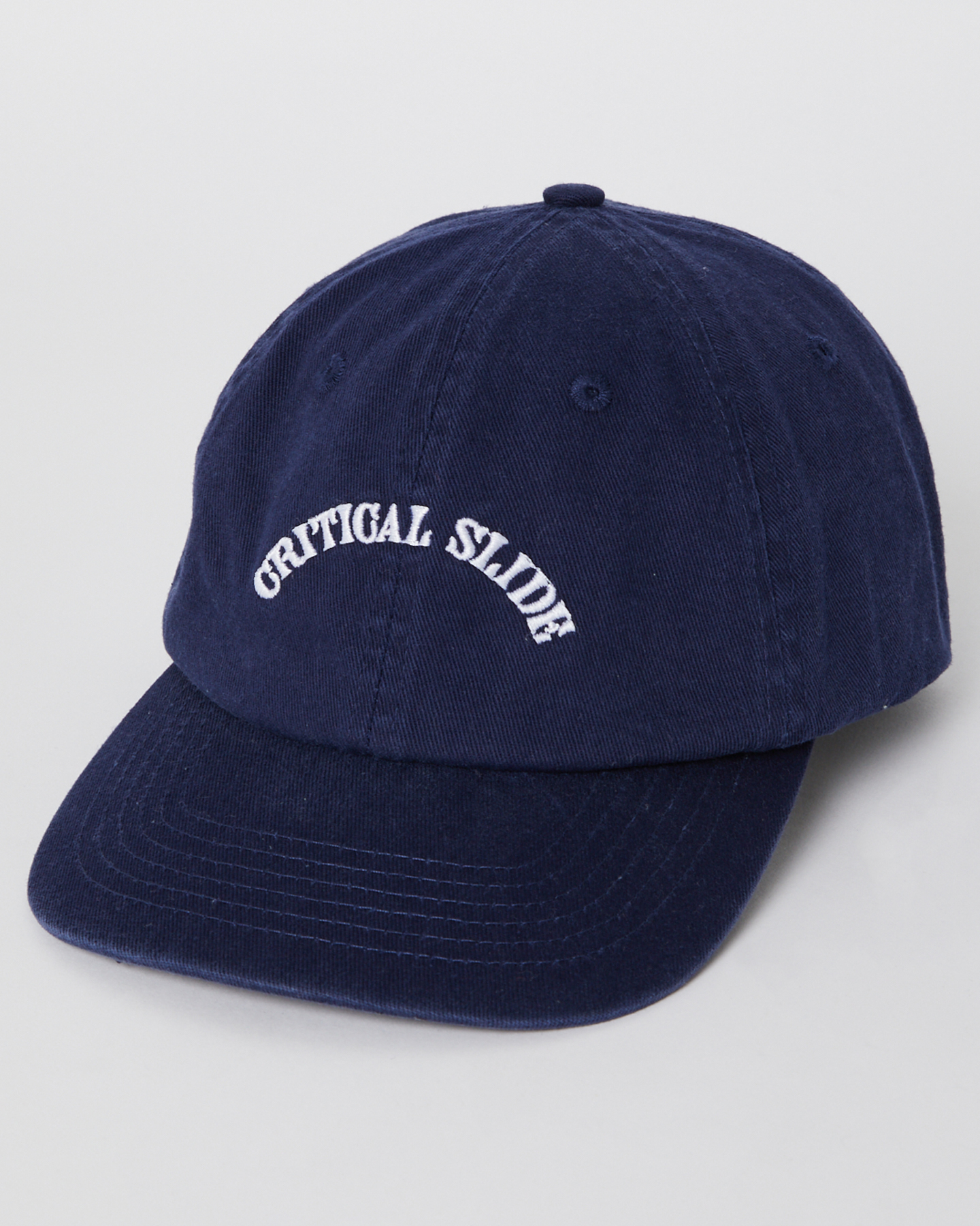The Critical Slide Society Studio Cap Washed Indigo SurfStitch