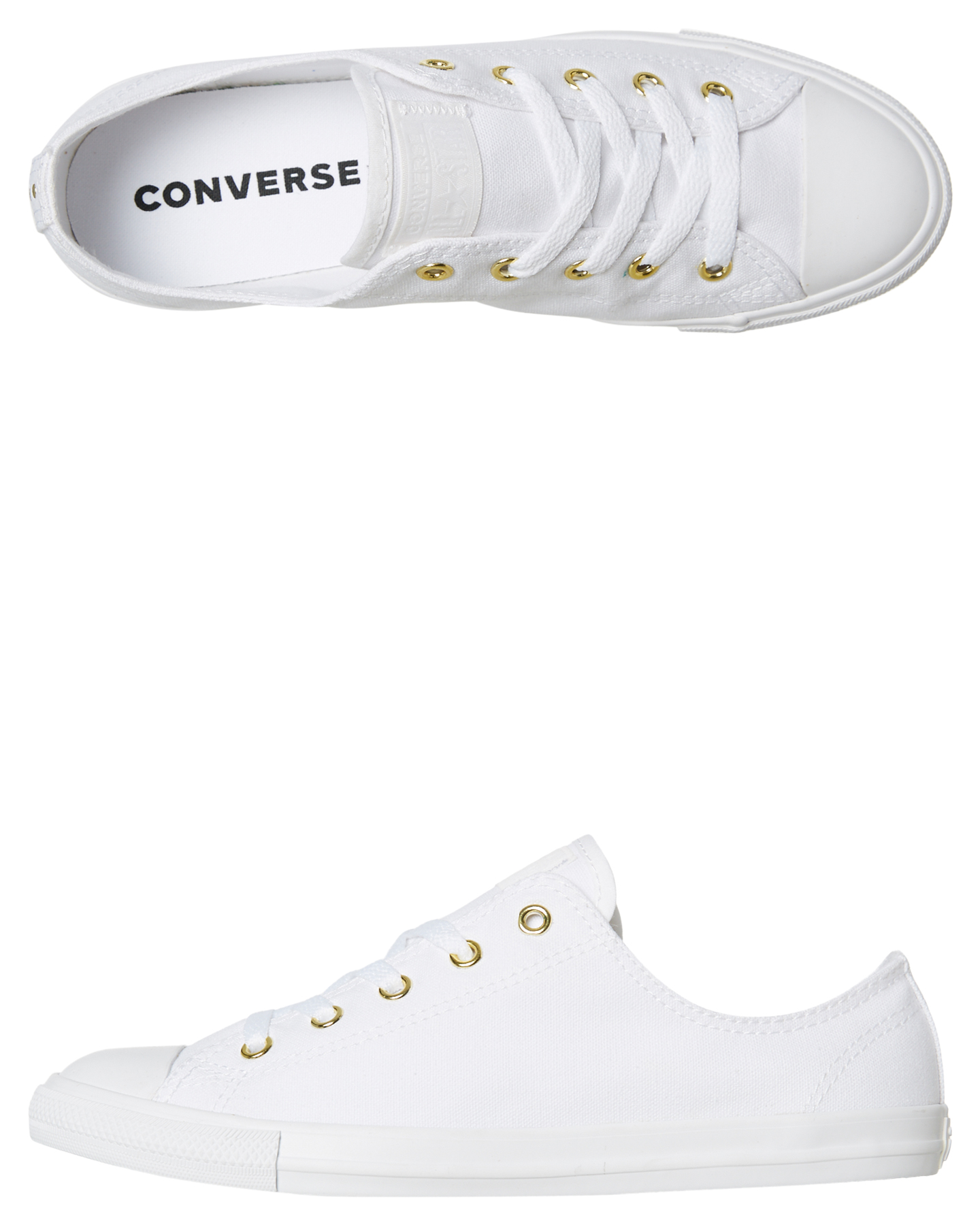 converse dainty 5.5 white