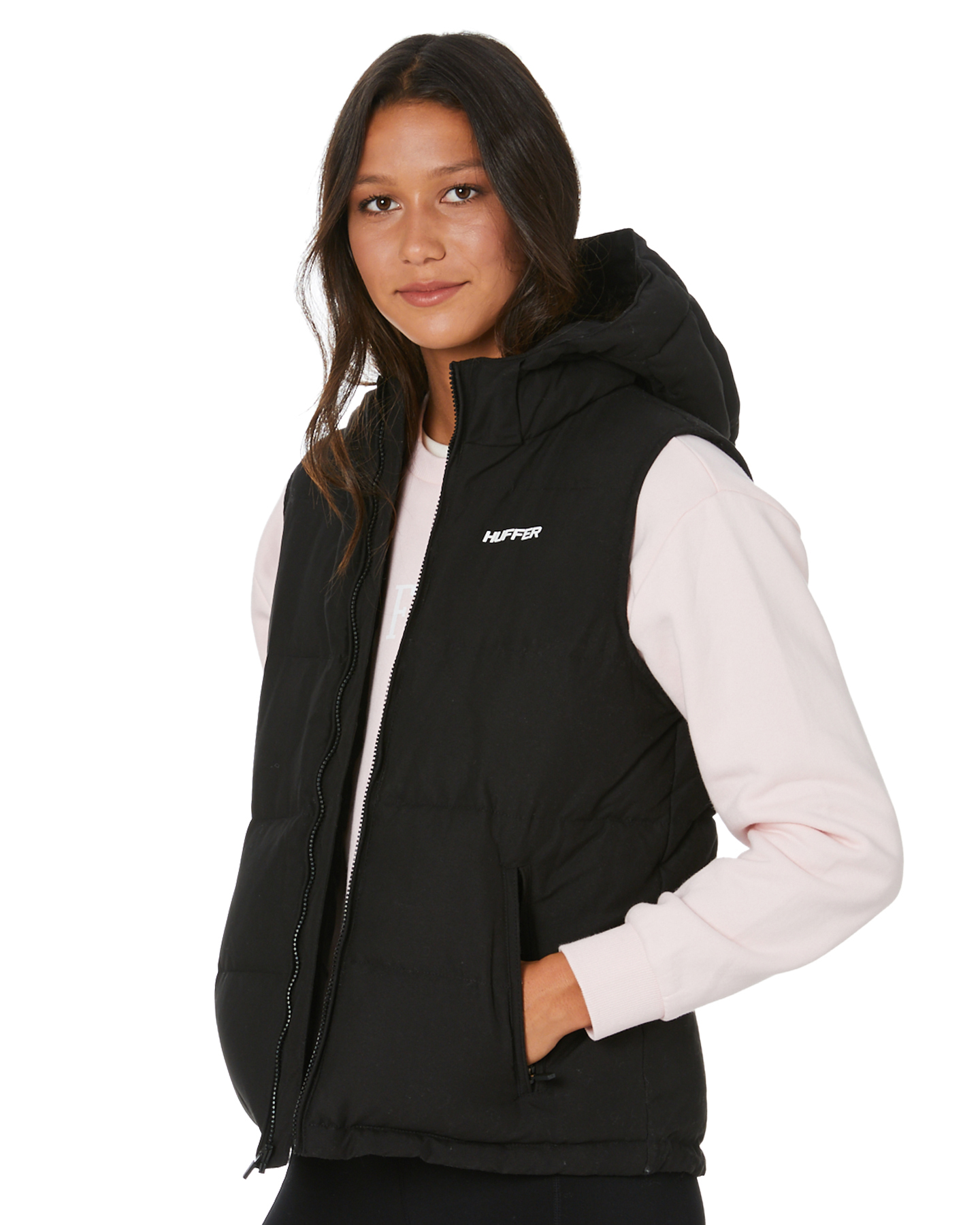 huffer down vest sale