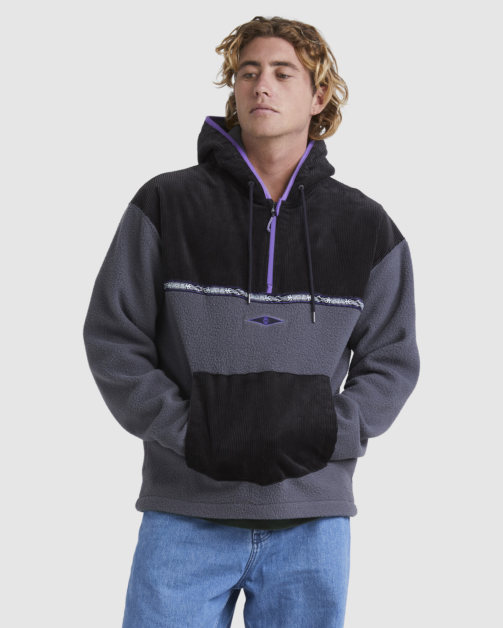 Half discount zip hoodies