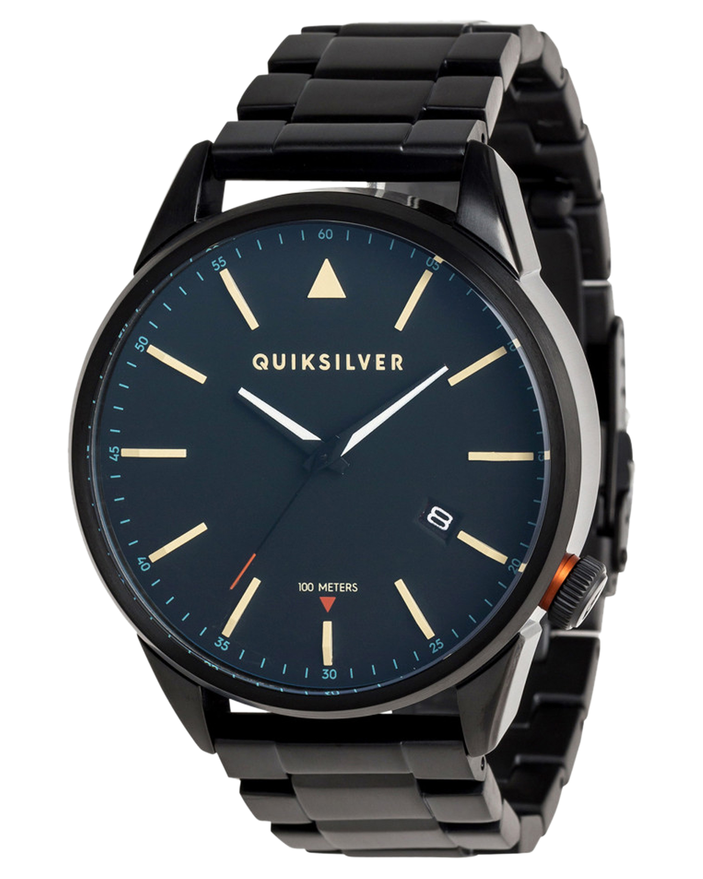 Quiksilver The Timebox Metal Watch - Black | SurfStitch