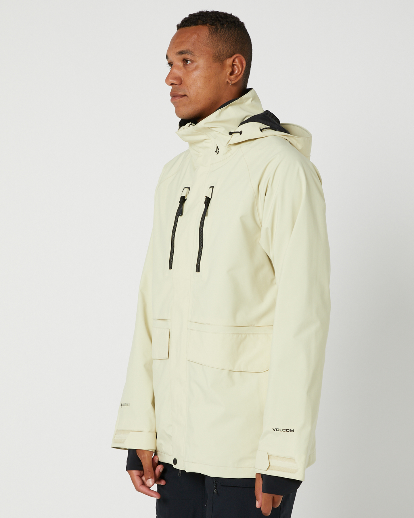 Volcom Stone Stretch Gore-Tex Jacket - Khaki | SurfStitch