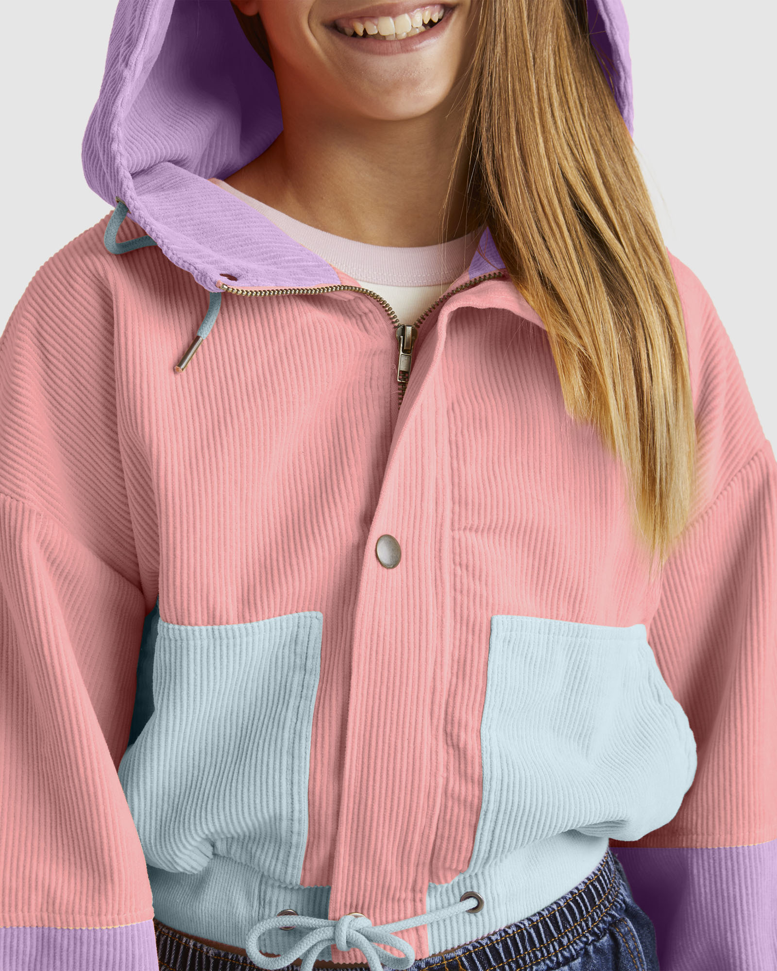 Billabong Girls 6 14 Tone Setter Jacket Lilac Smoke SurfStitch