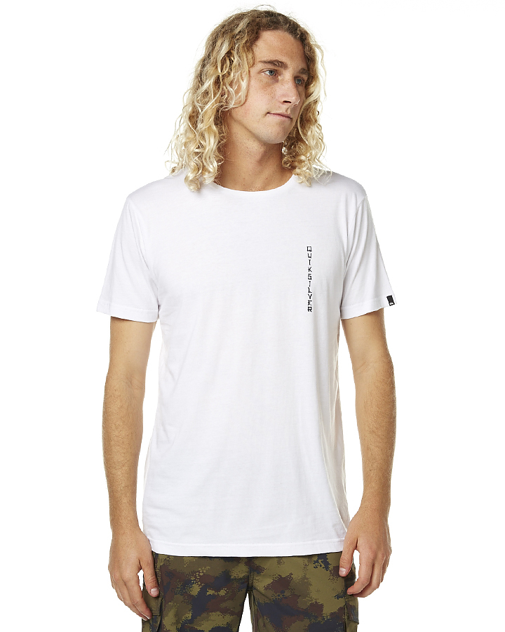Quiksilver Faded Timez Mens Tee - White | SurfStitch