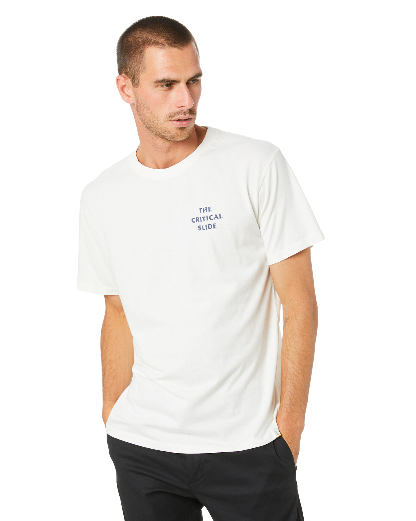 The Critical Slide Society Vandal Mens Tee - Vintage White | SurfStitch