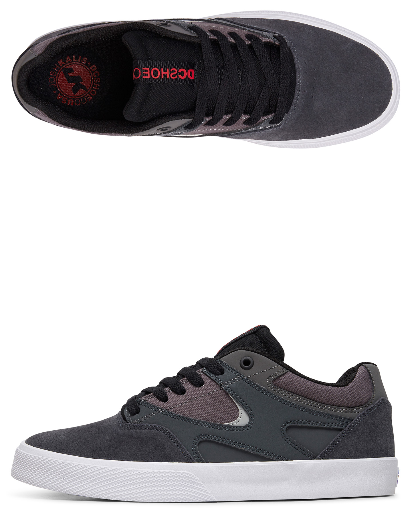 mens grey dc shoes