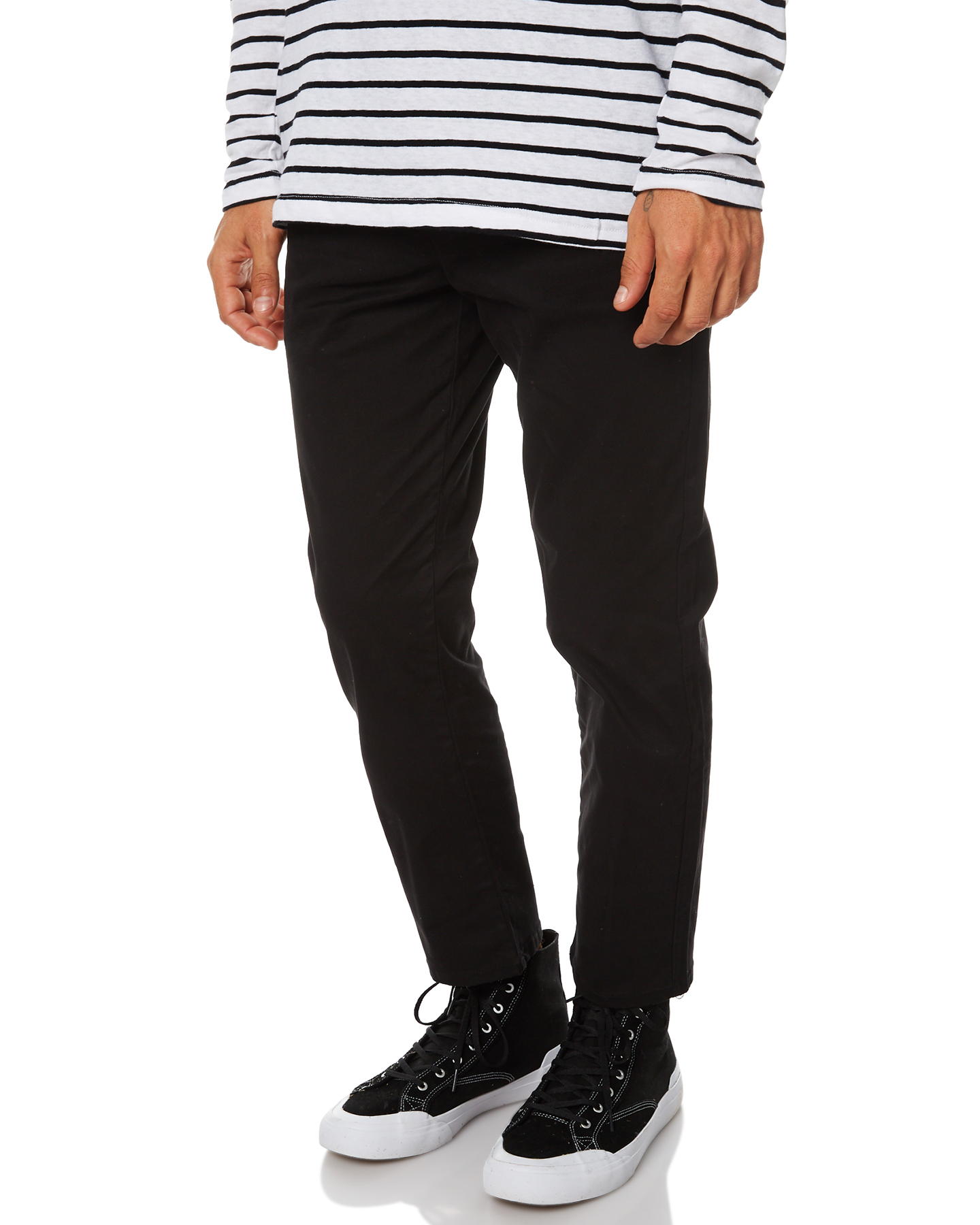 black crop pants