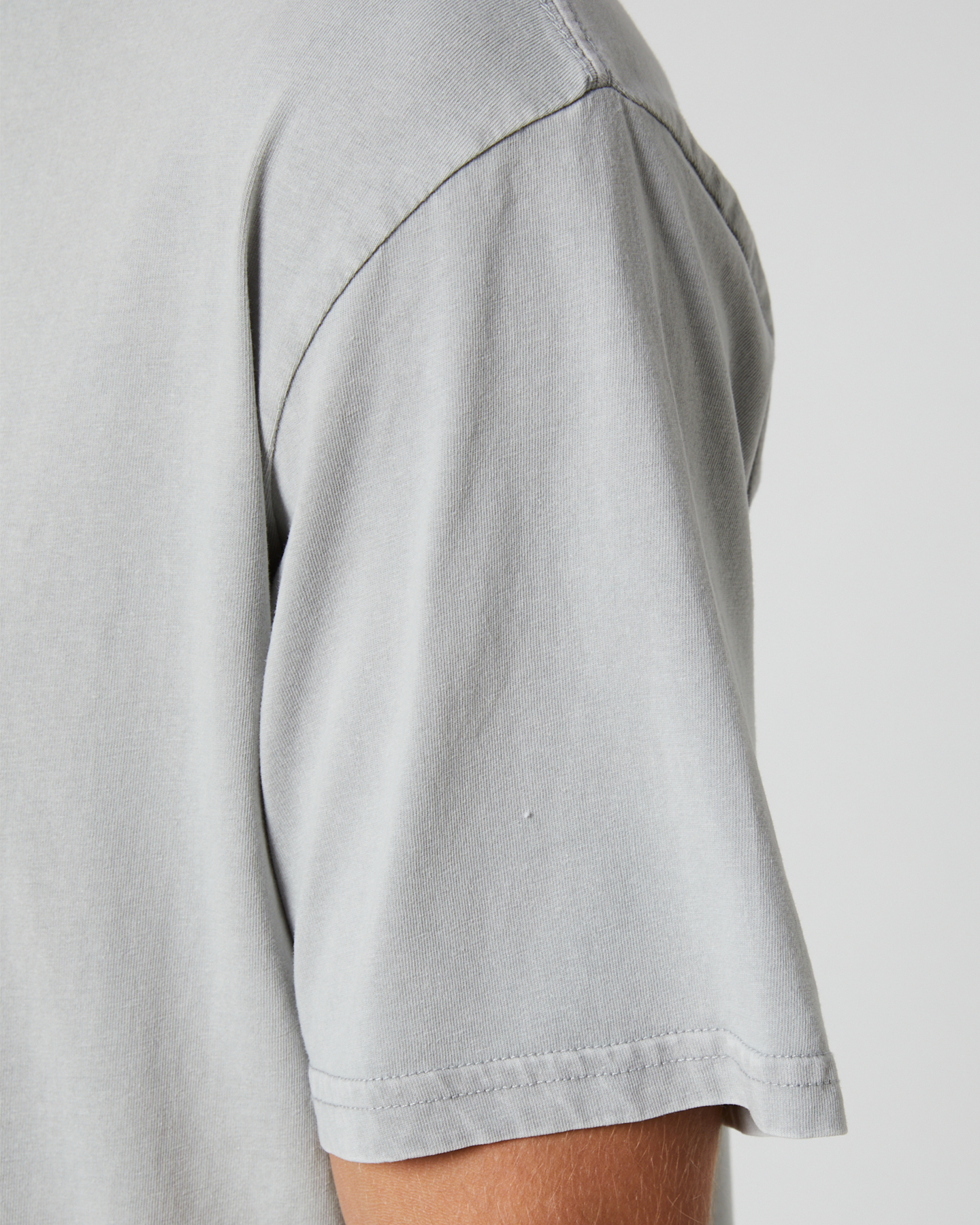 Silent Theory Classic Embro Tee - Grey | SurfStitch