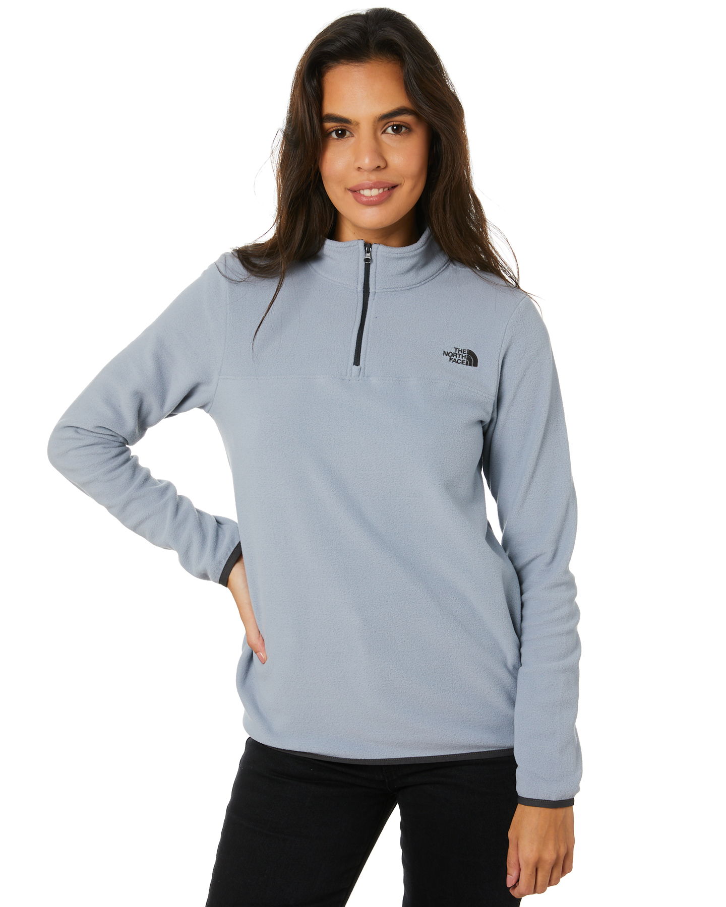 the north face quarter zip womens