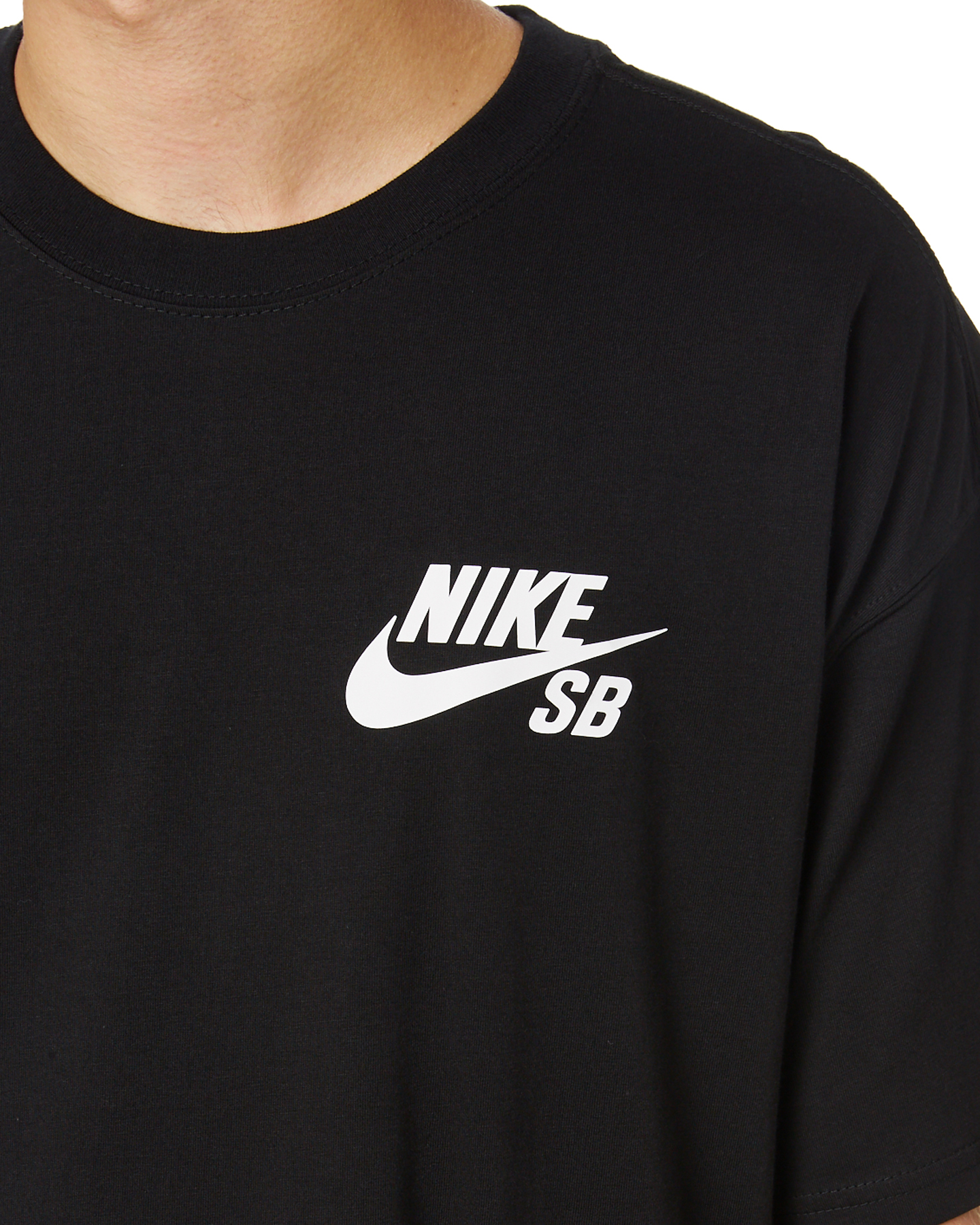Nike Sb Logo Mens Tee - Black | SurfStitch