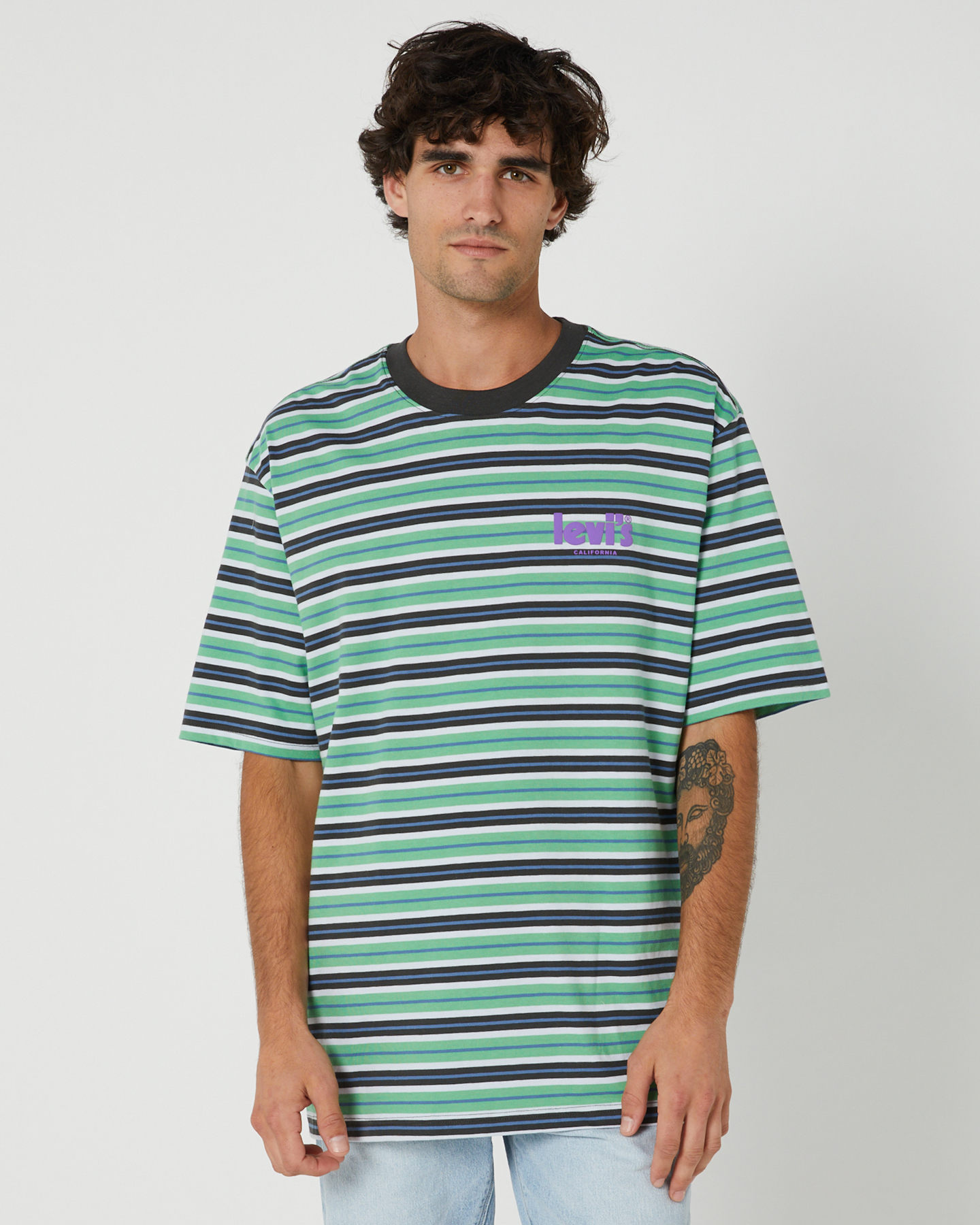 Levi's Stay Loose Mens Ss Tee - Peppermint | SurfStitch