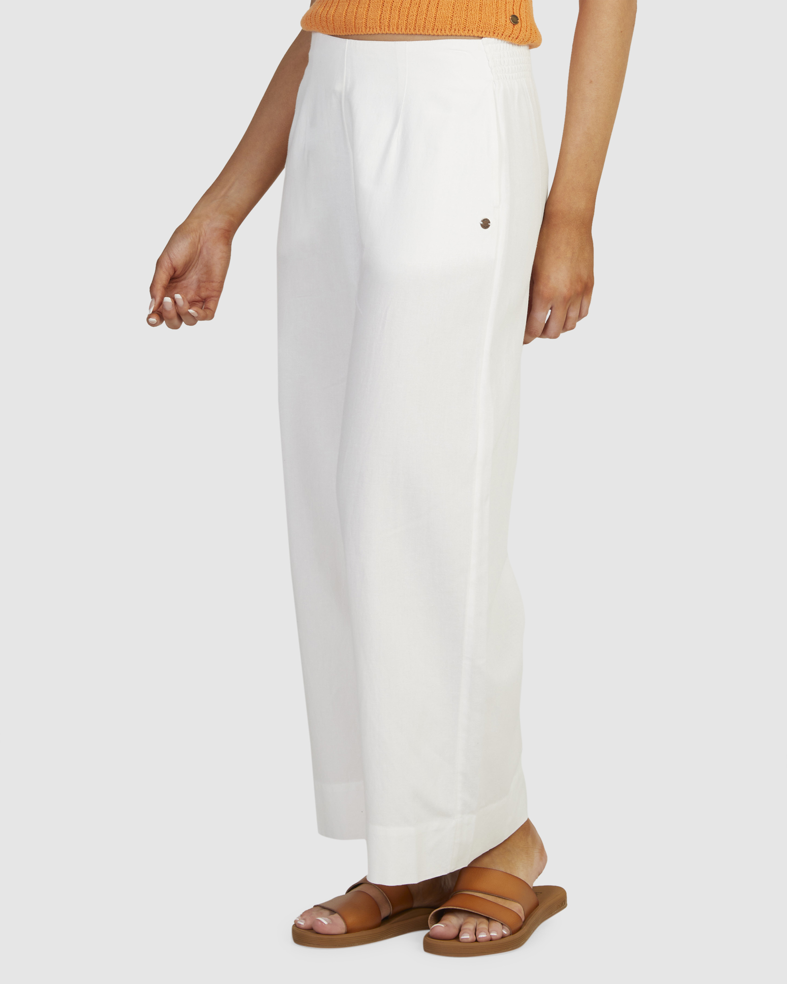 Roxy Santorini Palazzo Bright White SurfStitch